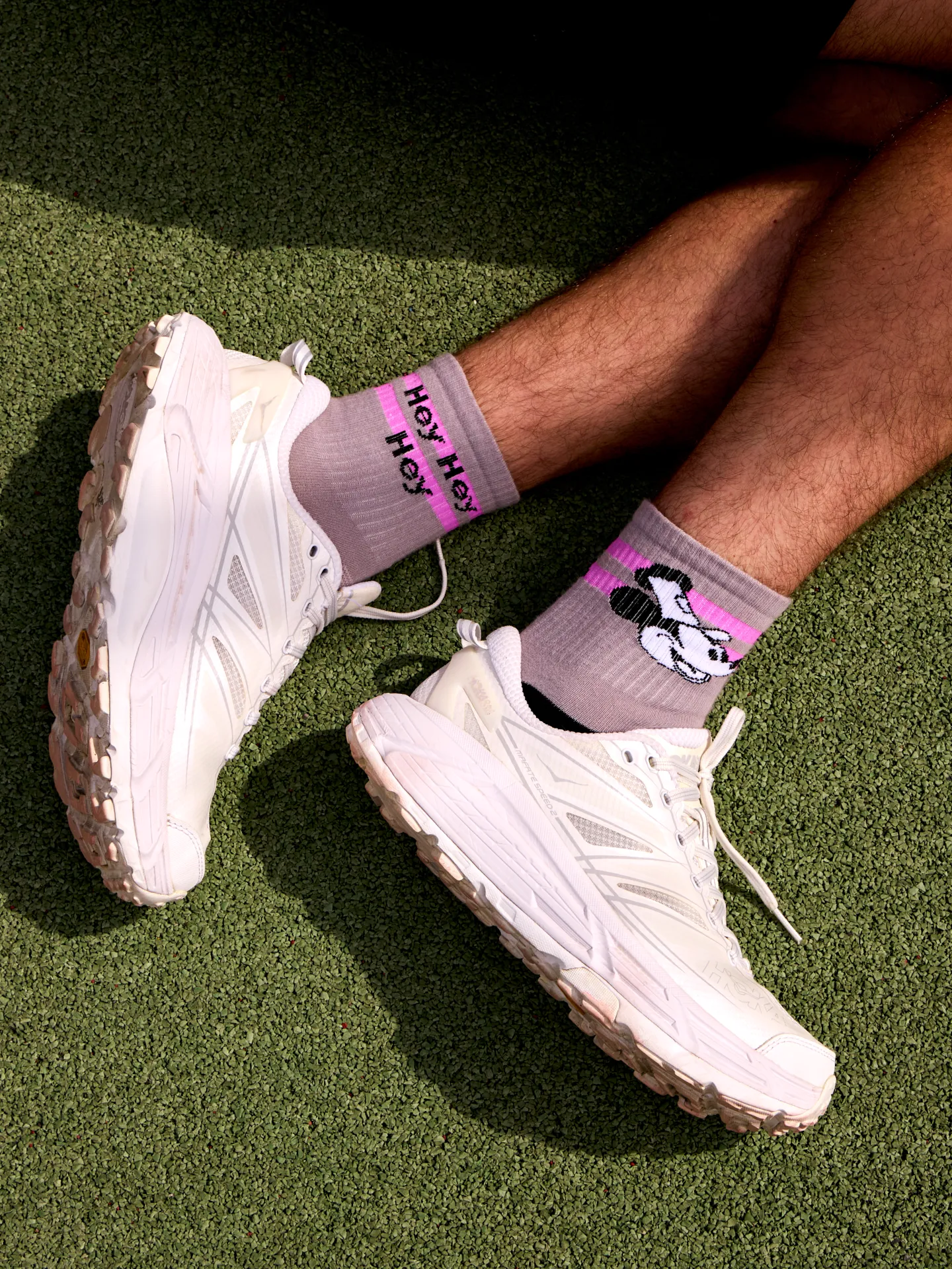 Lustige funktionelle Crewsocken Hey Kapitän! - Image 5