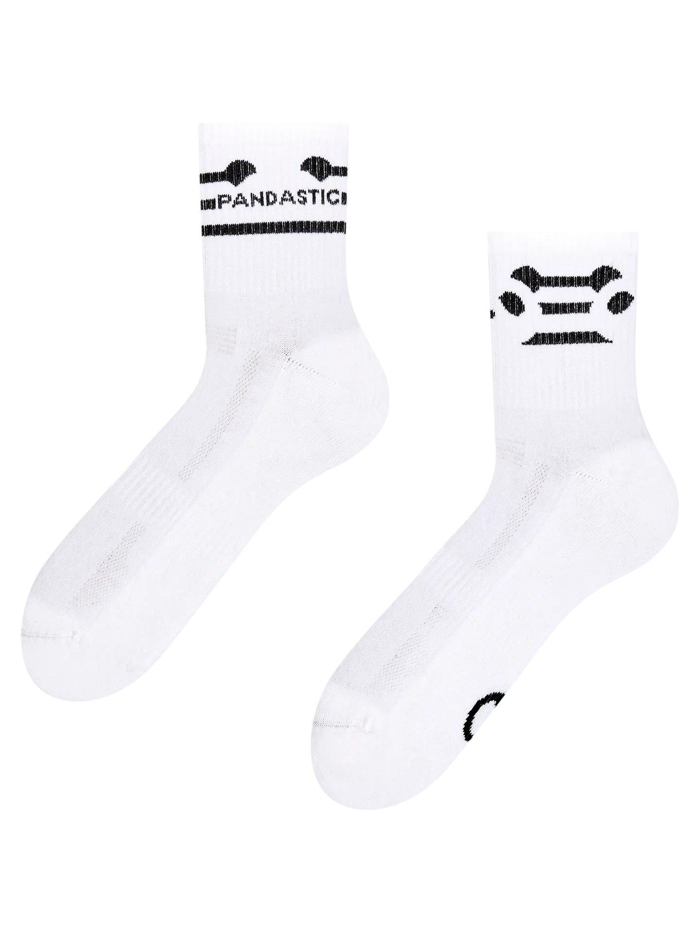 Lustige funktionelle Crewsocken Pandastisch
