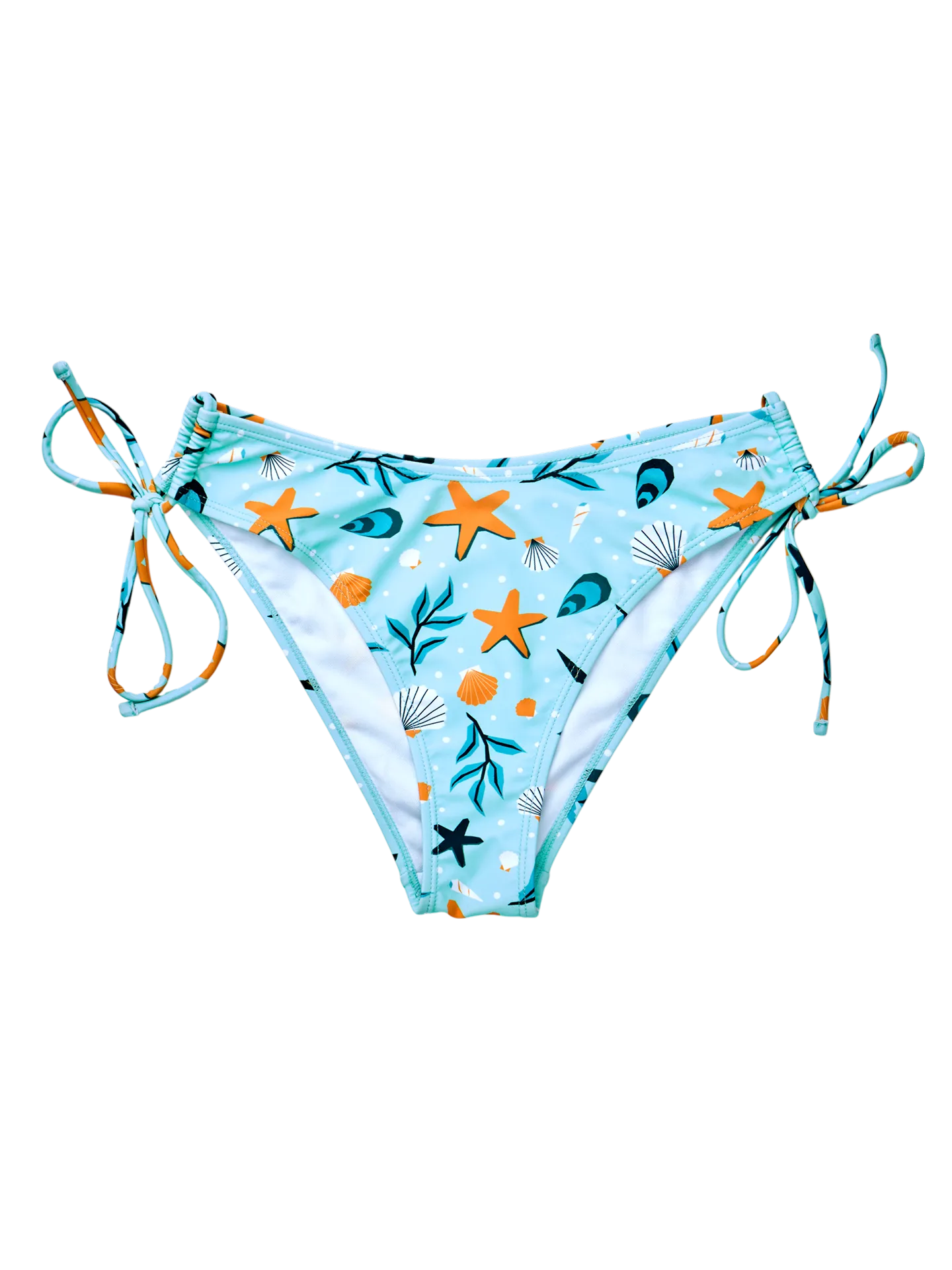 Verstellbare Bikinihöschen Muscheln