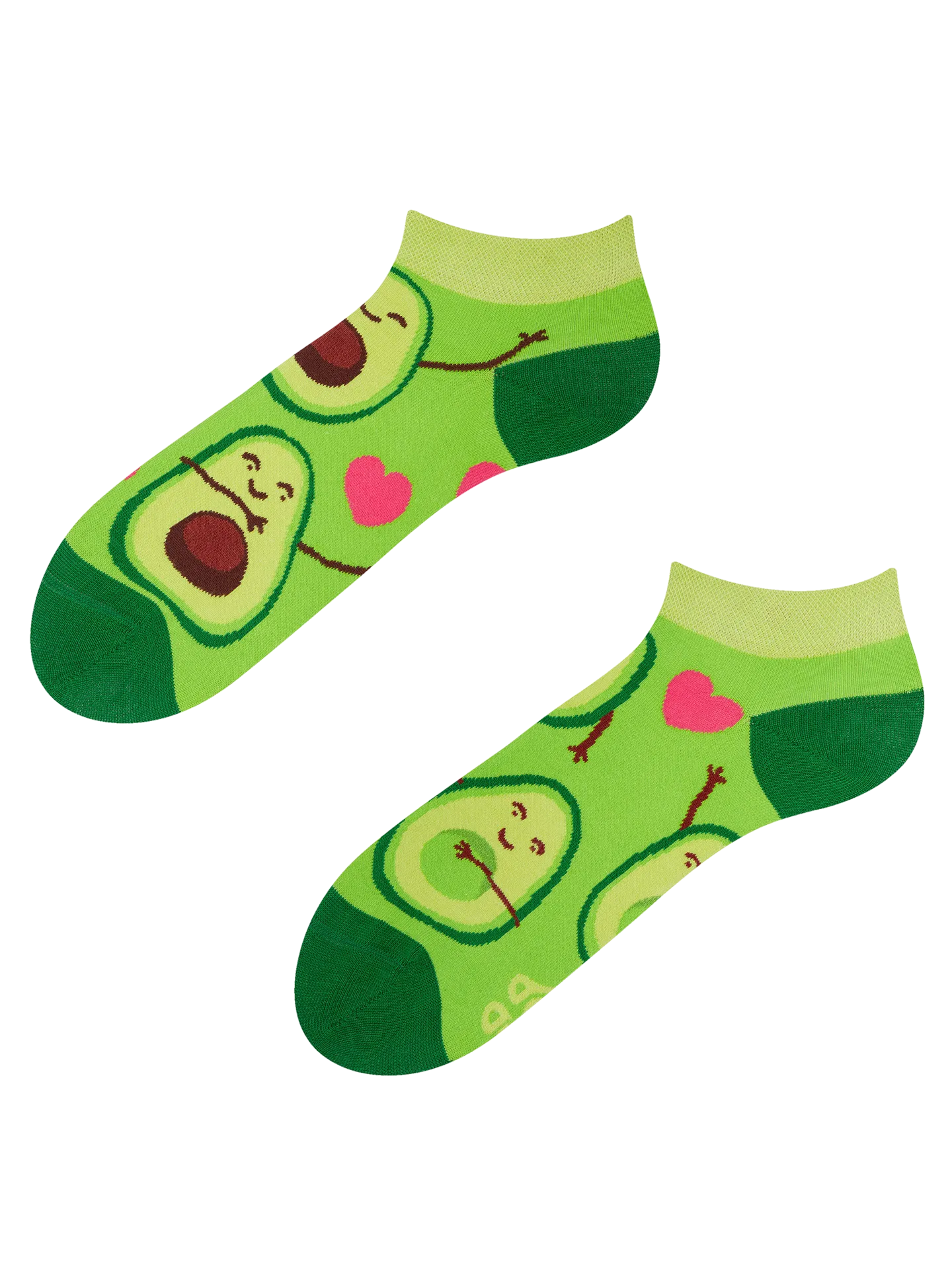Lustige Knöchelsocken Avocado-Liebe