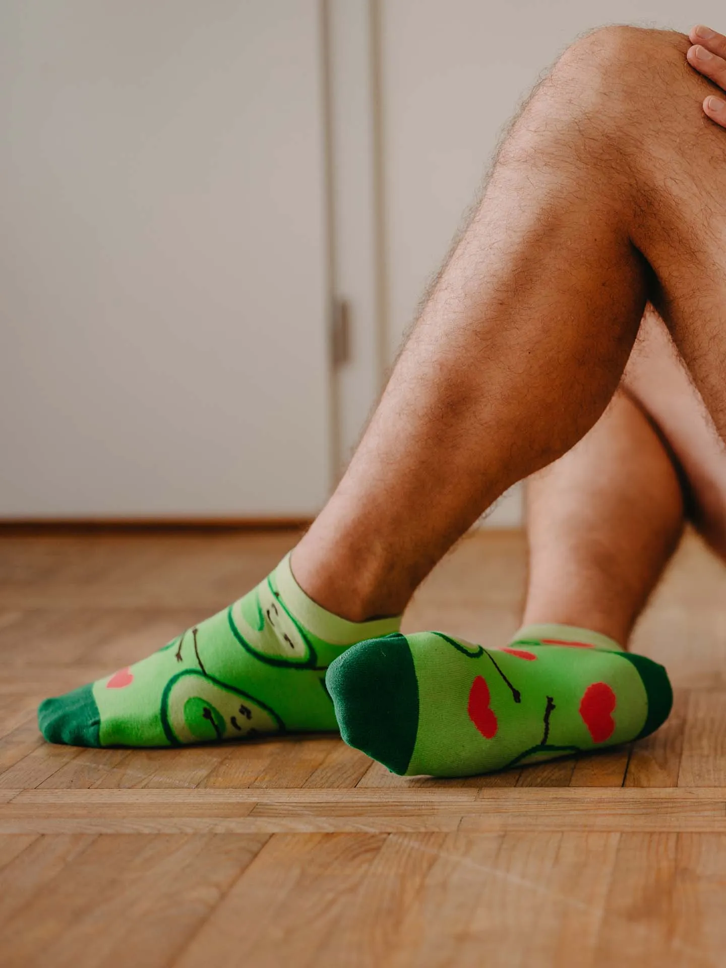 Lustige Knöchelsocken Avocado-Liebe - Image 4
