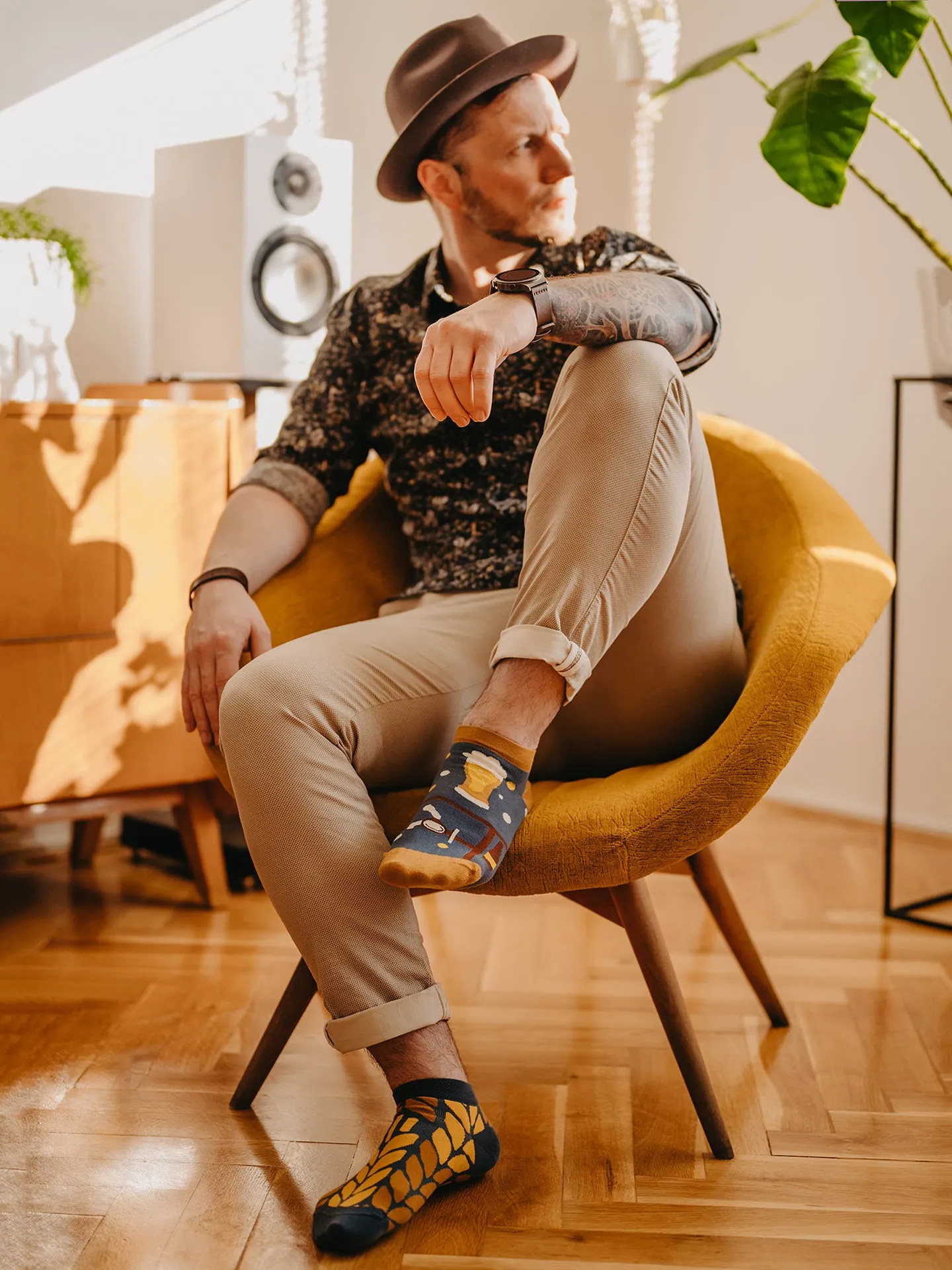 Lustige Knöchelsocken Zeit für ein Bier - Image 6