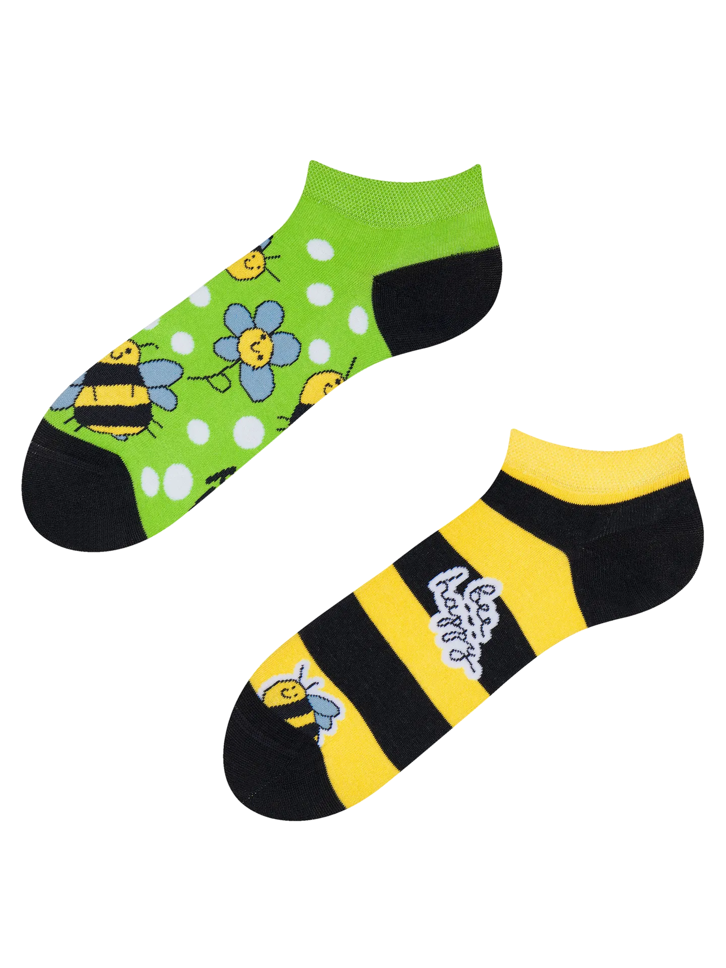 Lustige Knöchelsocken Bienen