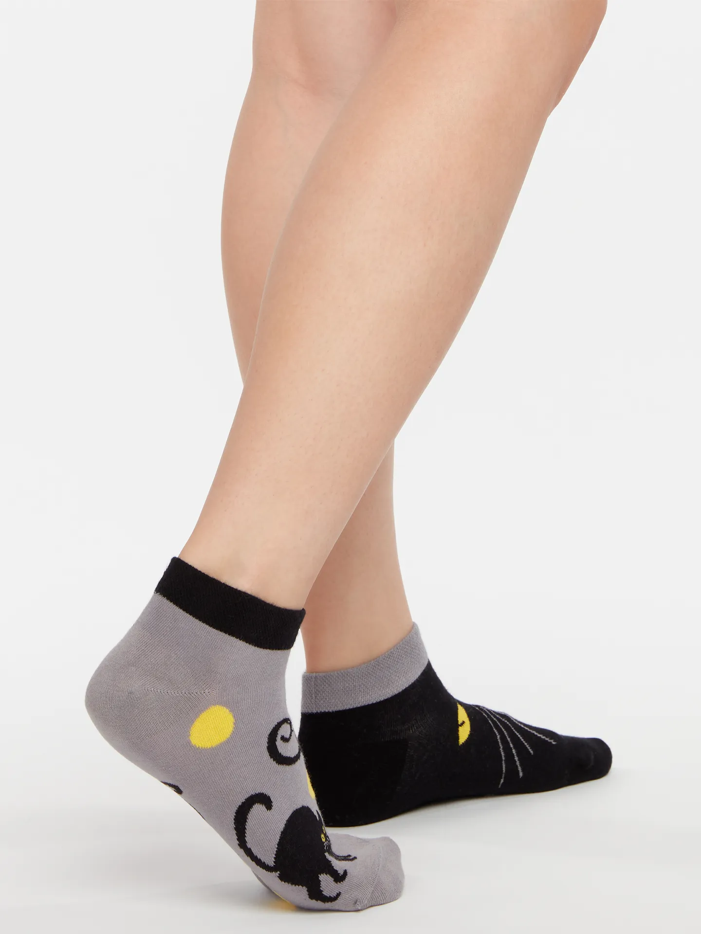 Lustige Knöchelsocken Katzenaugen - Image 3