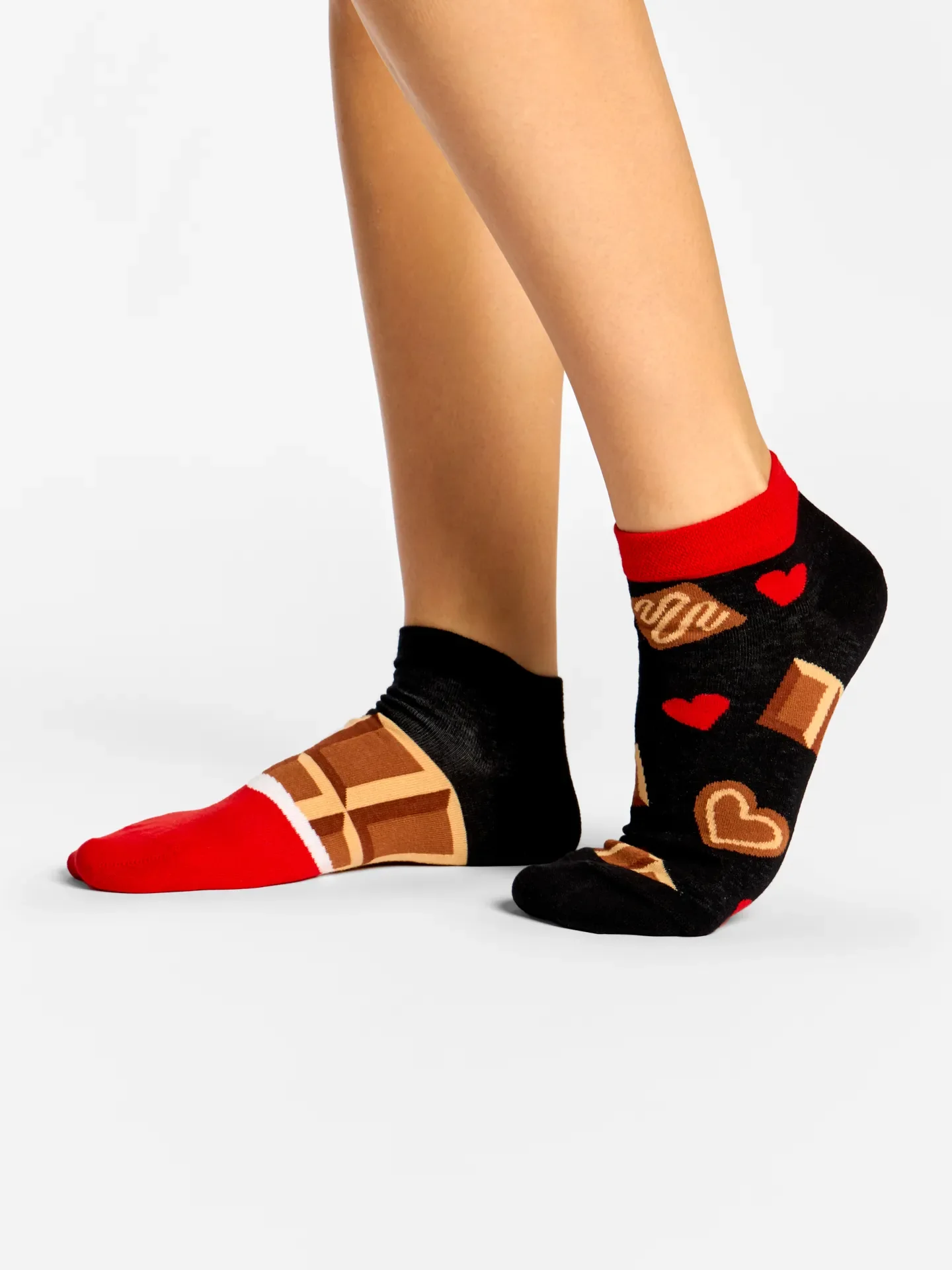 Lustige Knöchelsocken Schokoladenliebe - Image 2