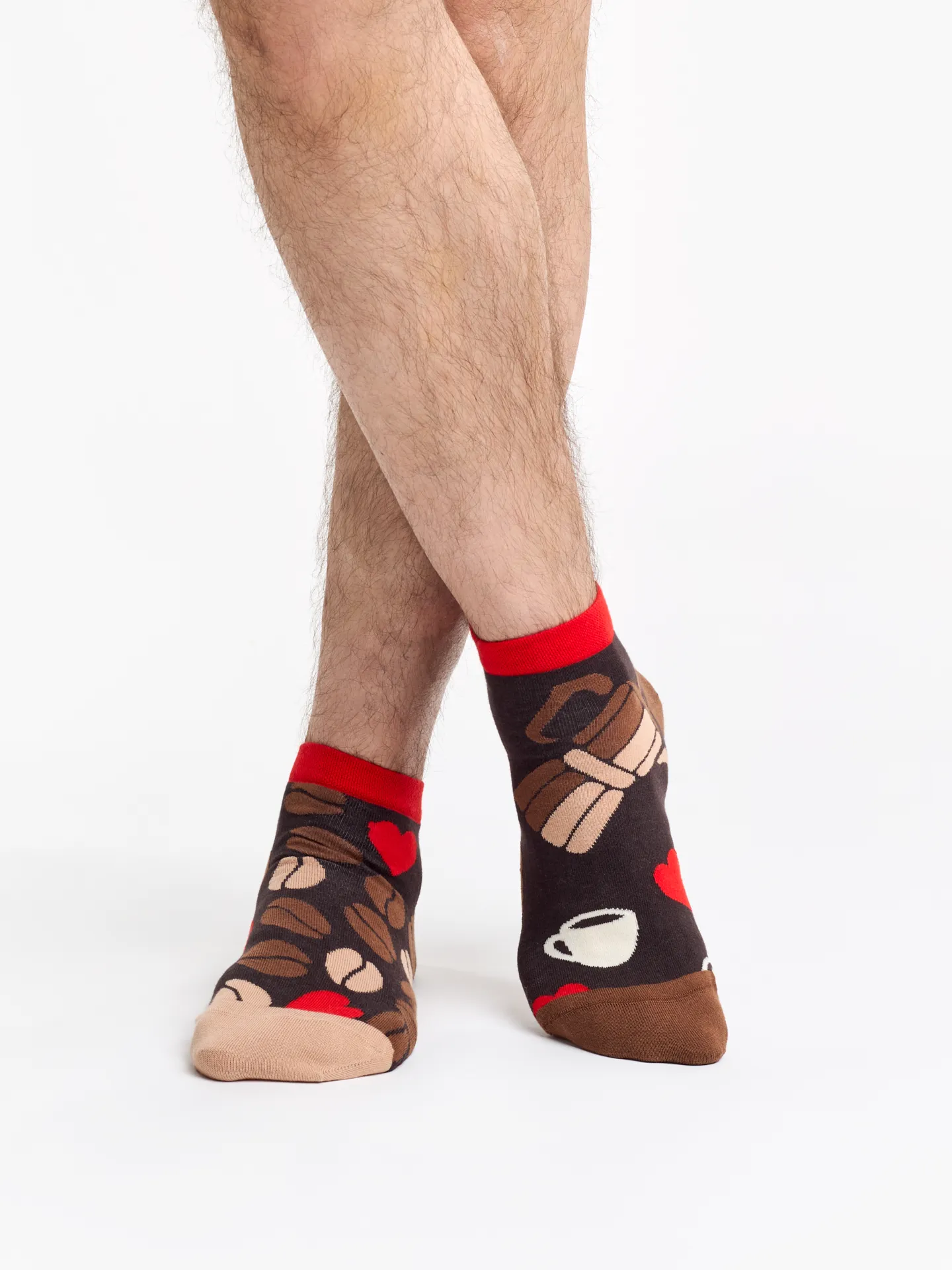 Lustige Knöchelsocken Kaffeeliebe - Image 2