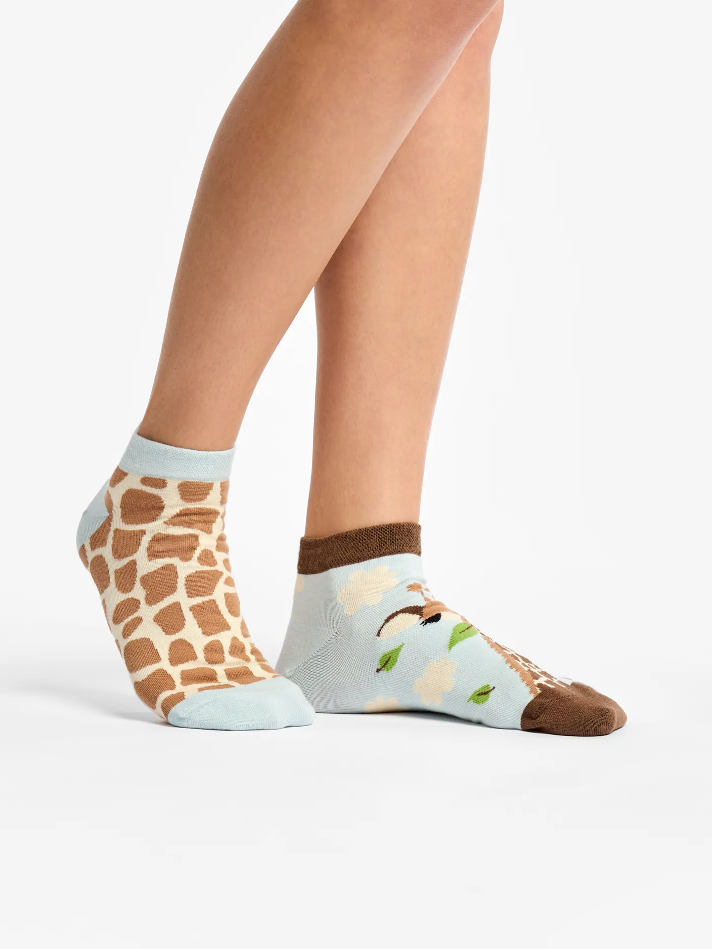Lustige Knöchelsocken Niedliche Giraffe - Image 2