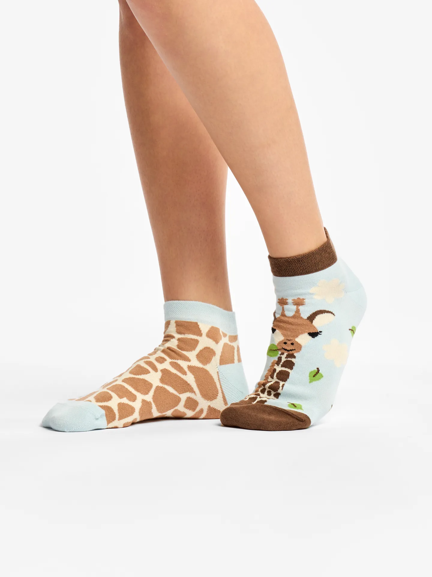 Lustige Knöchelsocken Niedliche Giraffe - Image 3