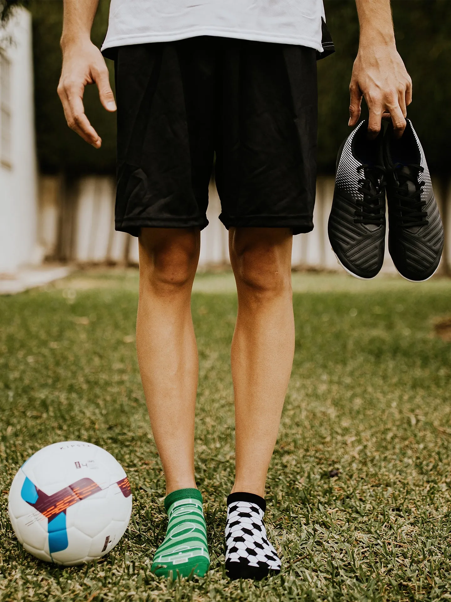 Lustige Knöchelsocken Fußball - Image 4