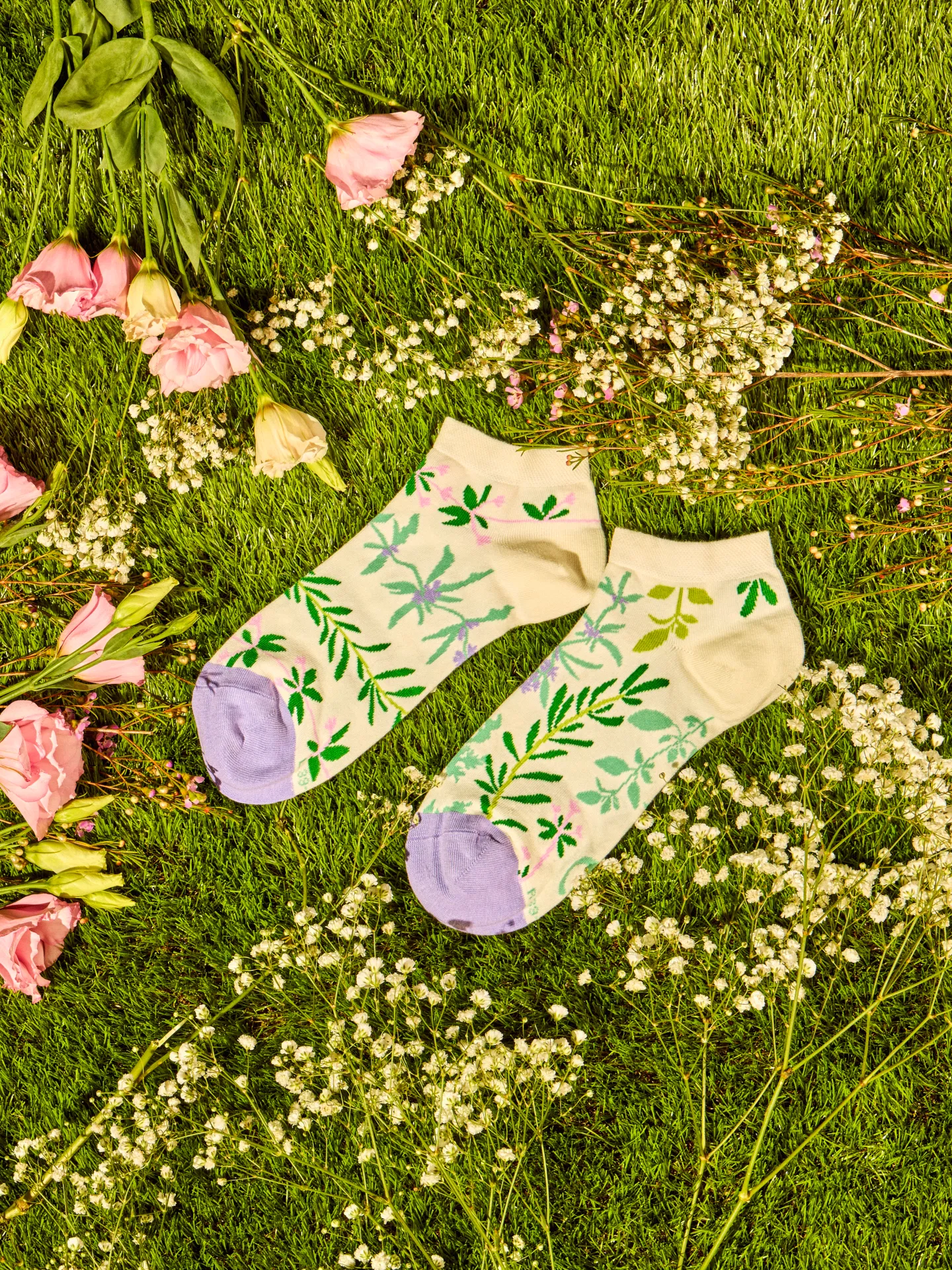Lustige Knöchelsocken Gartenkräuter - Image 4