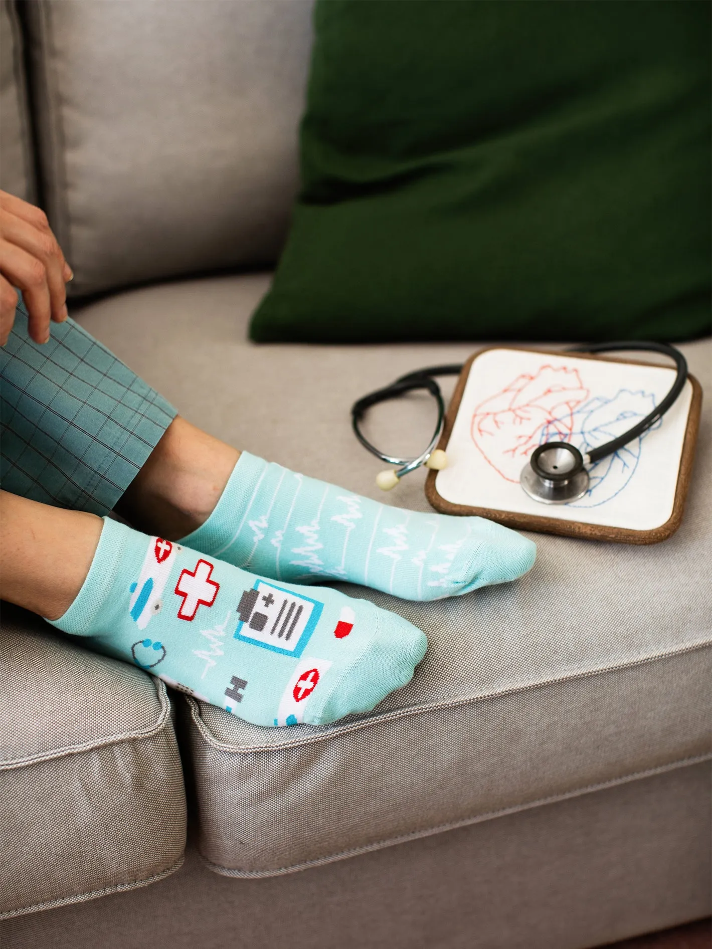 Lustige Knöchelsocken Medizin - Image 4
