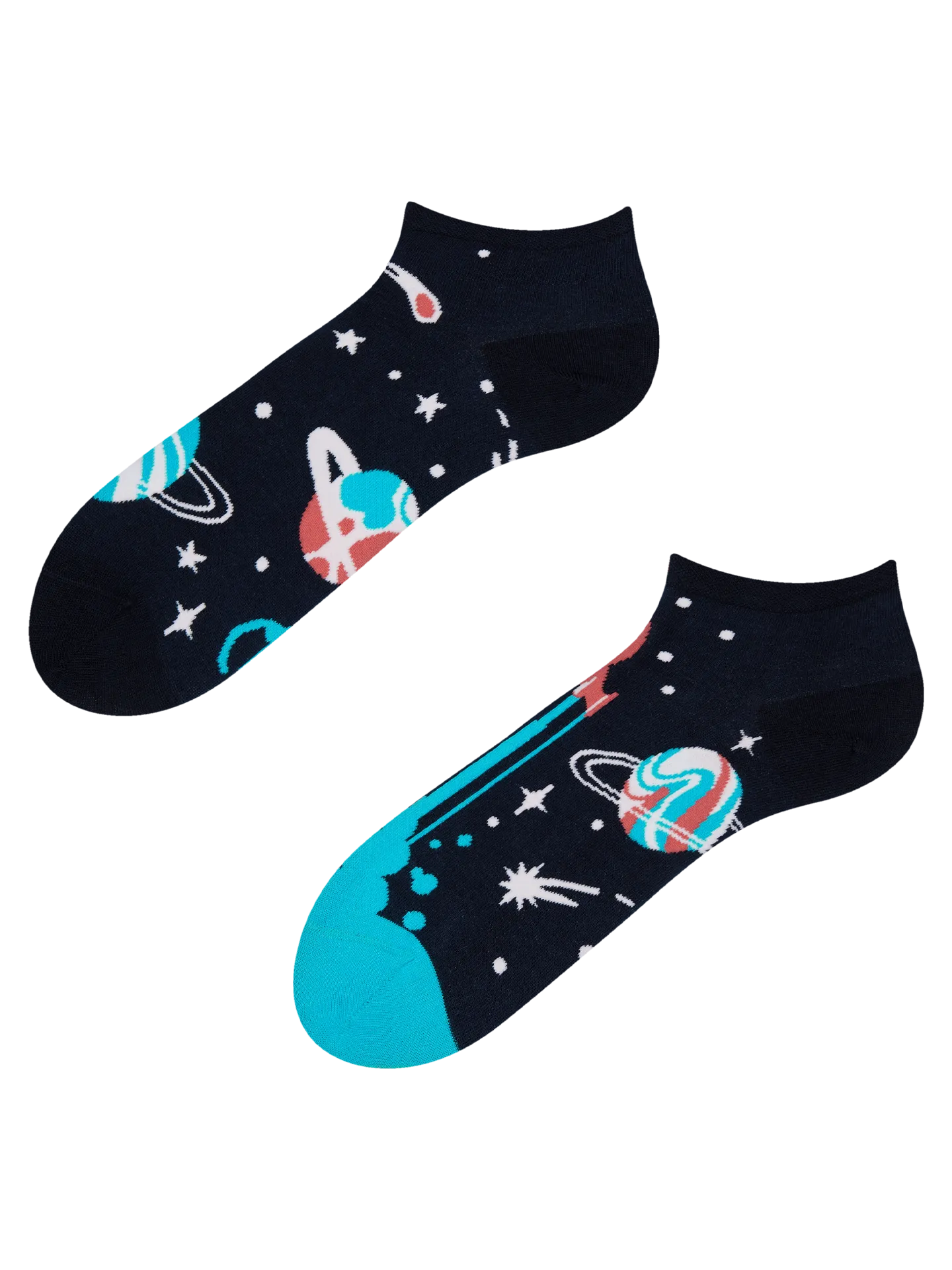 Lustige Knöchelsocken Planeten