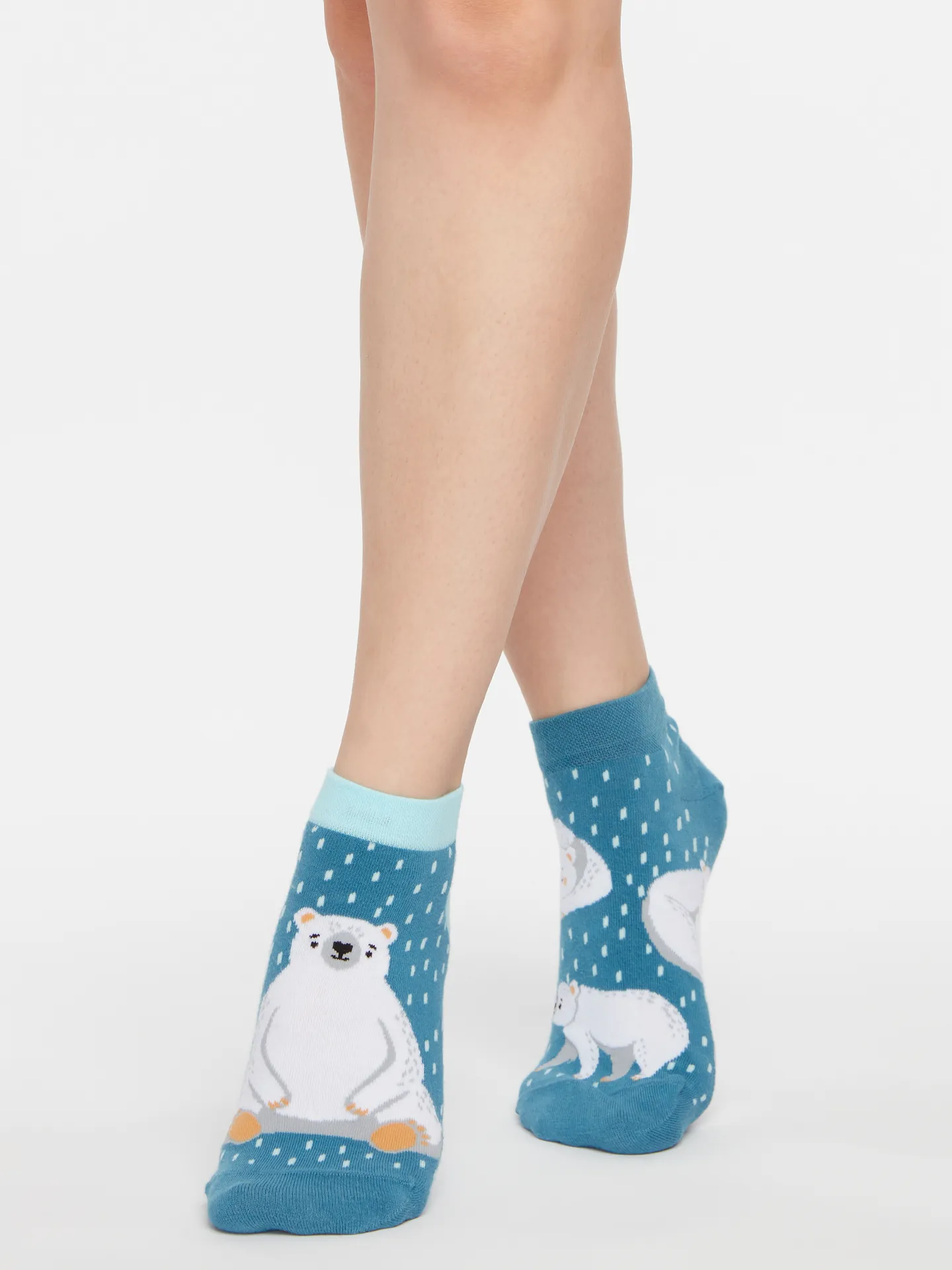 Lustige Knöchelsocken Eisbären - Image 2