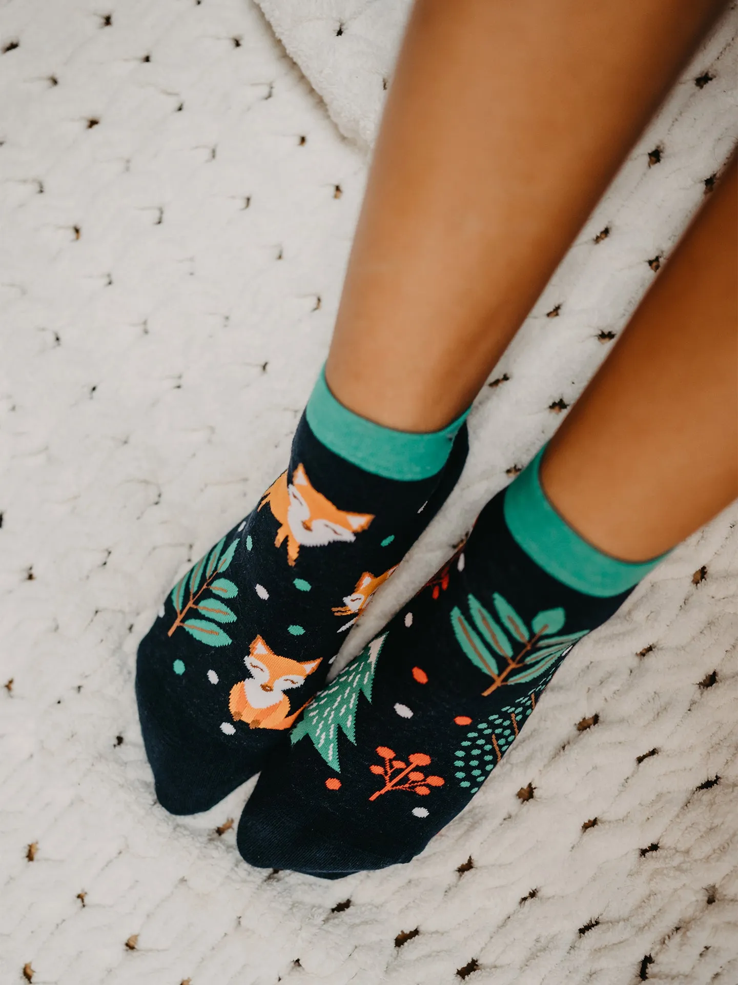 Lustige Knöchelsocken Rotfuchs - Image 6