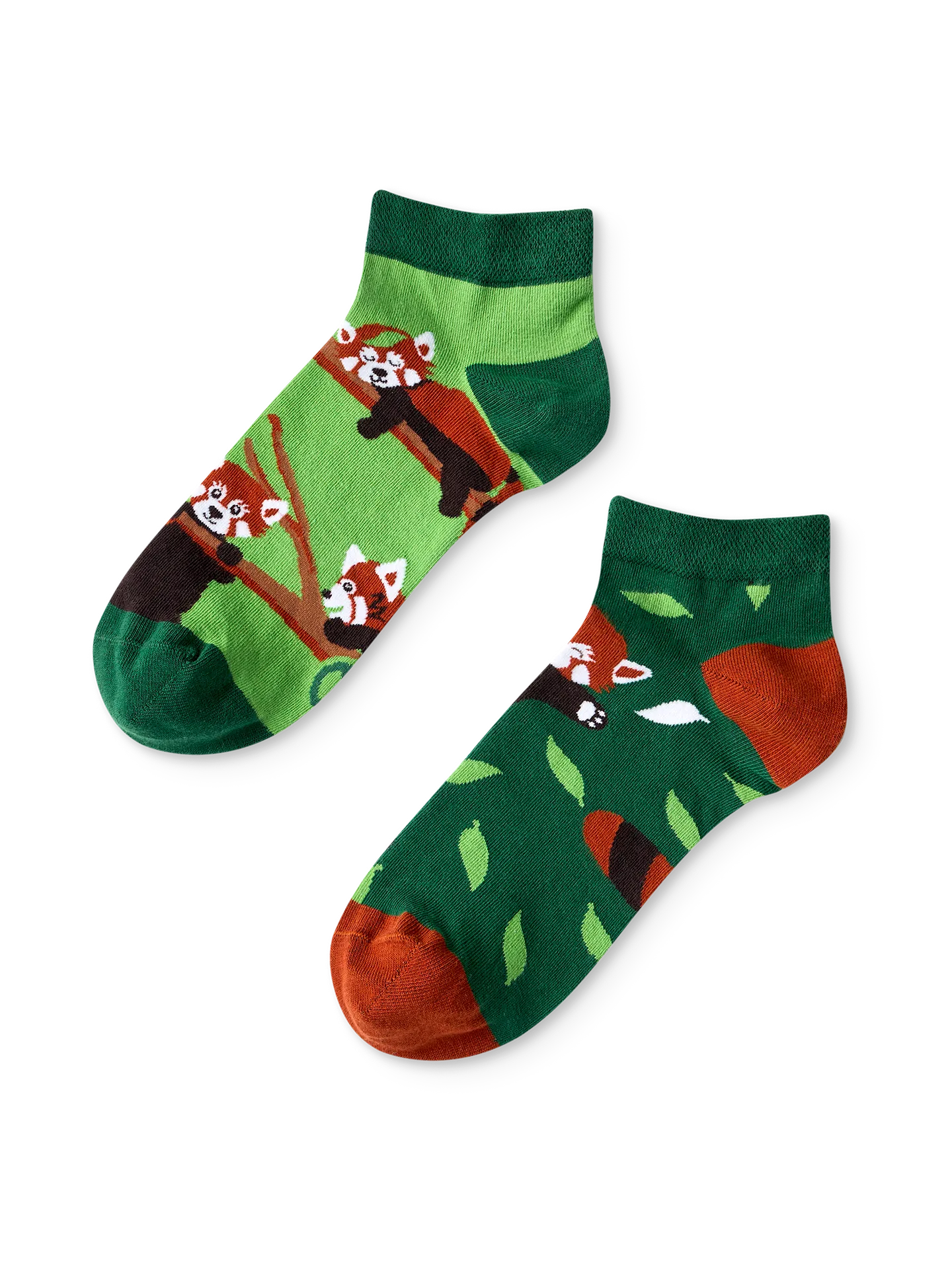 Lustige Knöchelsocken Roter Panda