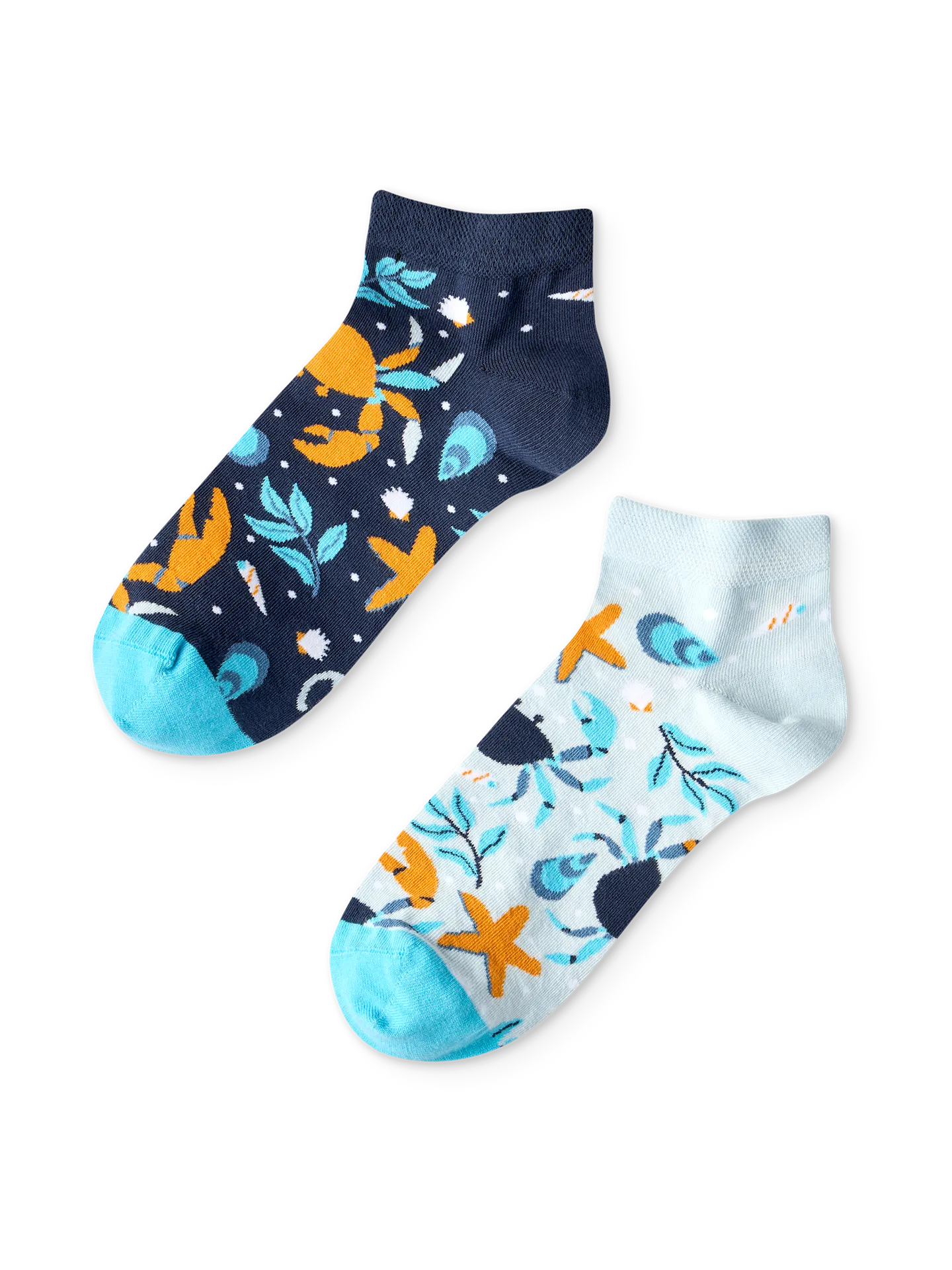 Lustige Knöchelsocken Meereskrabbe