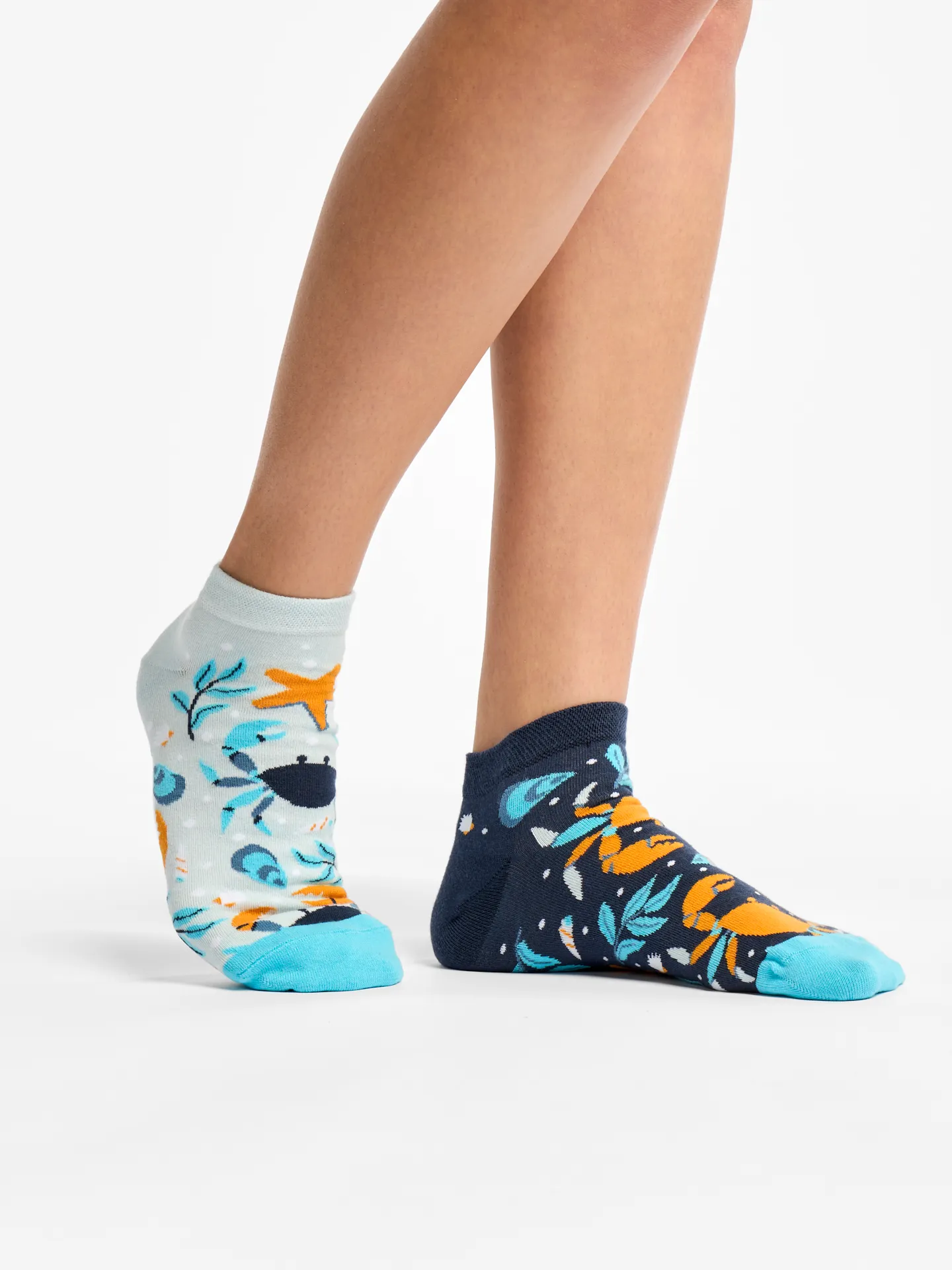Lustige Knöchelsocken Meereskrabbe - Image 3