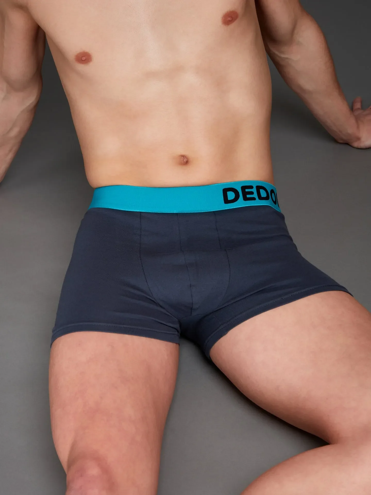 Anthrazitgraue Boxershorts für Männer - Image 6