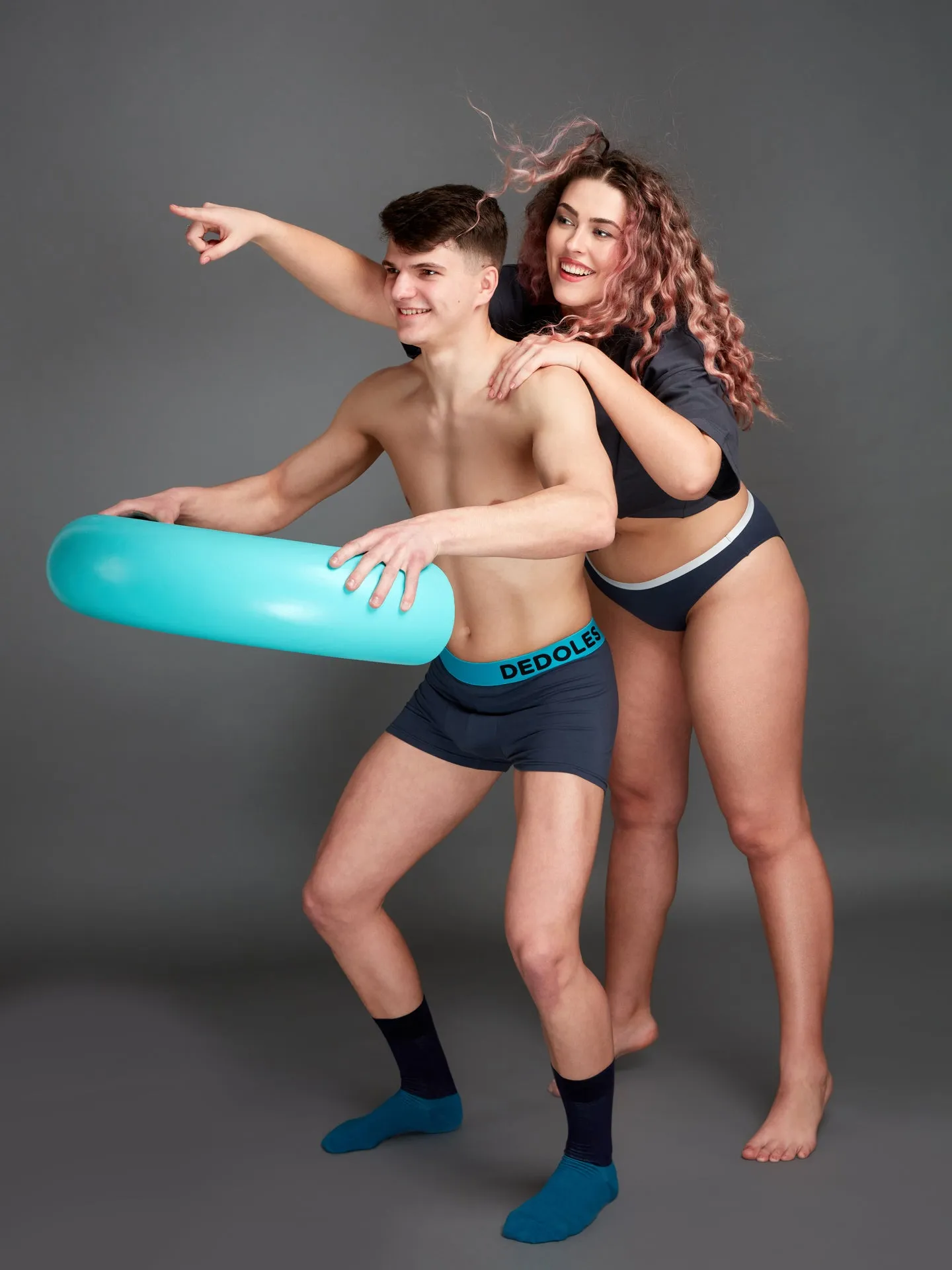 Anthrazitgraue Boxershorts für Männer - Image 7