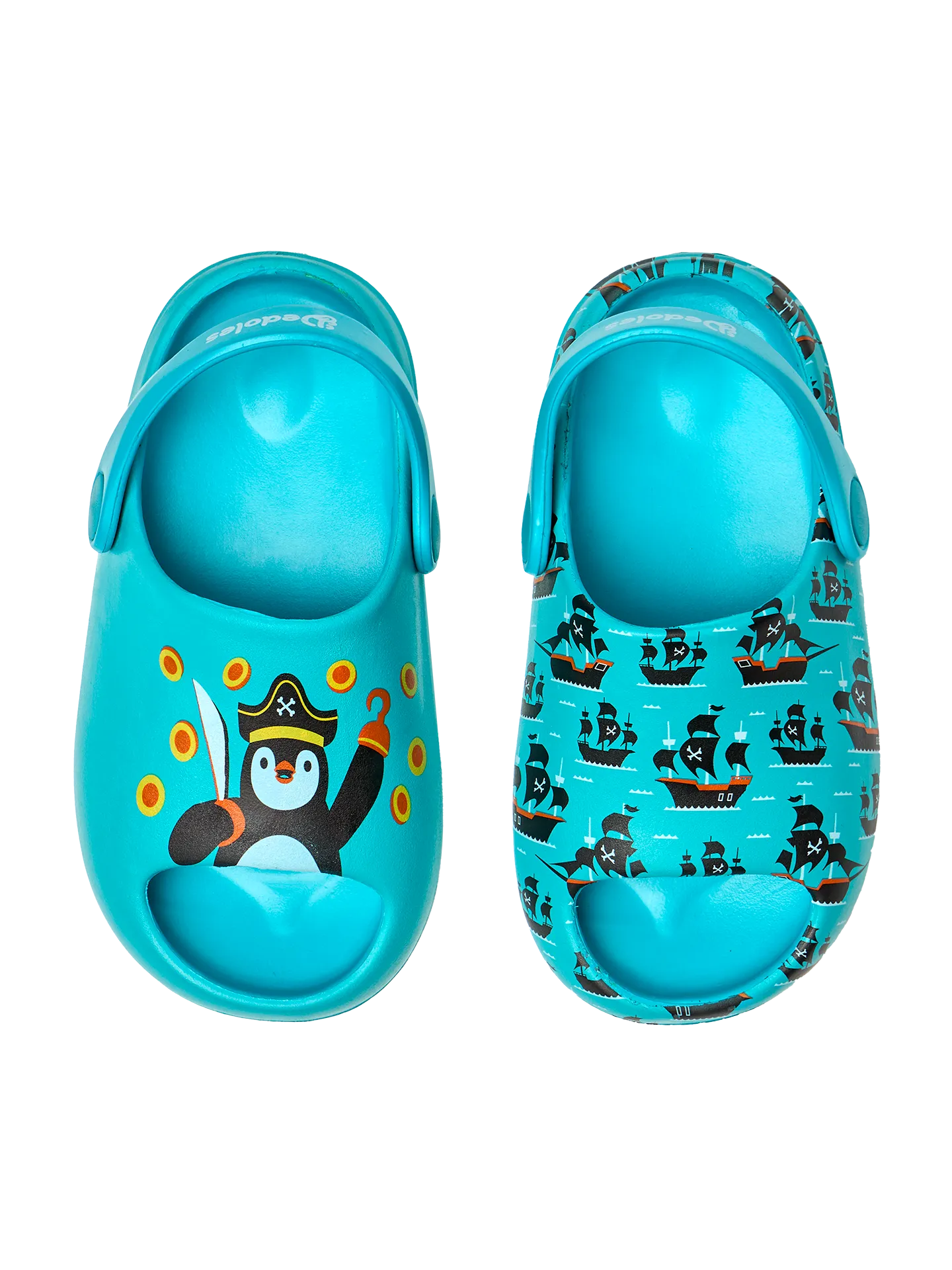 Lustige chunky Baby-Clog-Sandalen Piratenboot