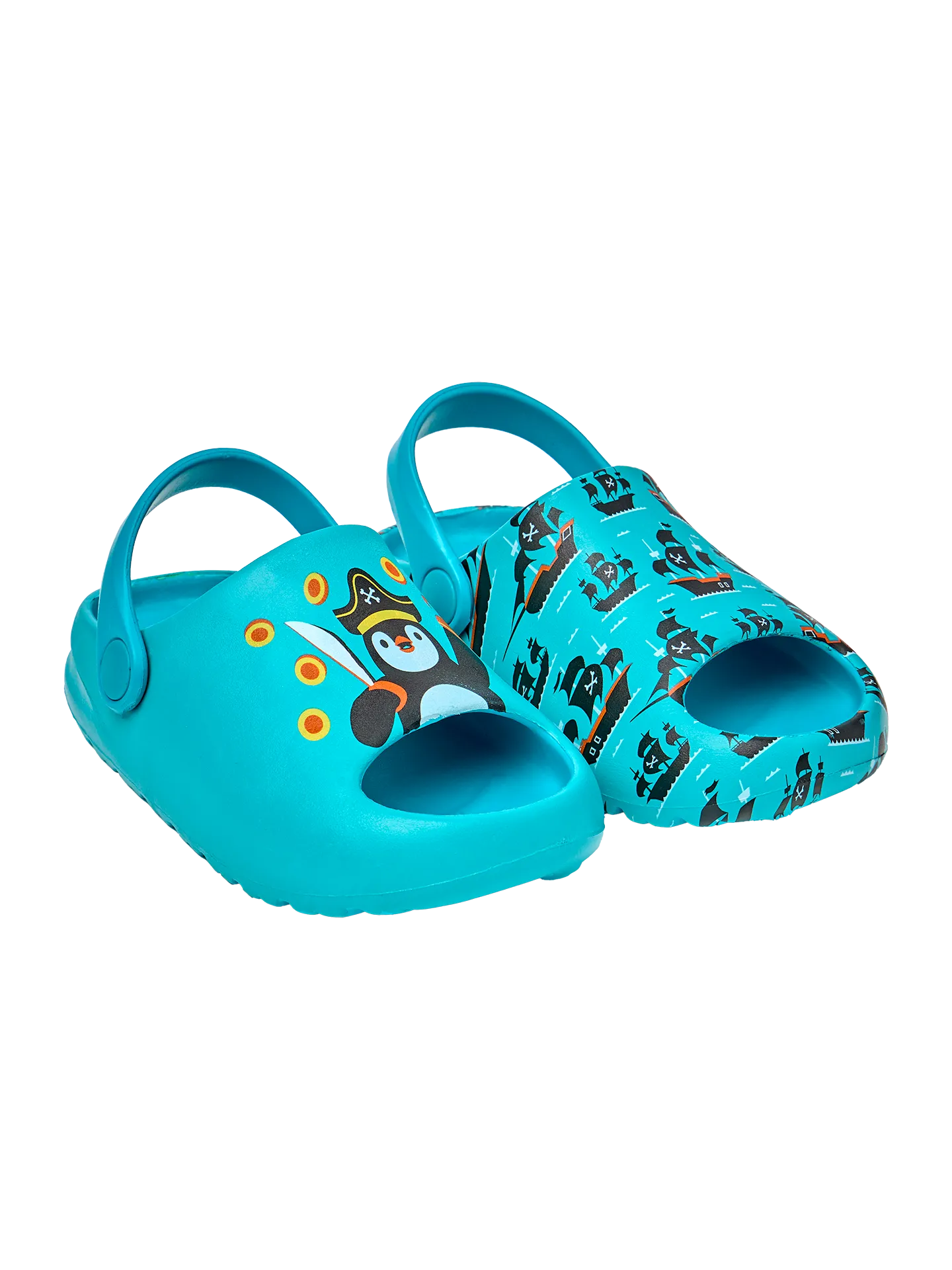 Lustige chunky Baby-Clog-Sandalen Piratenboot - Image 3