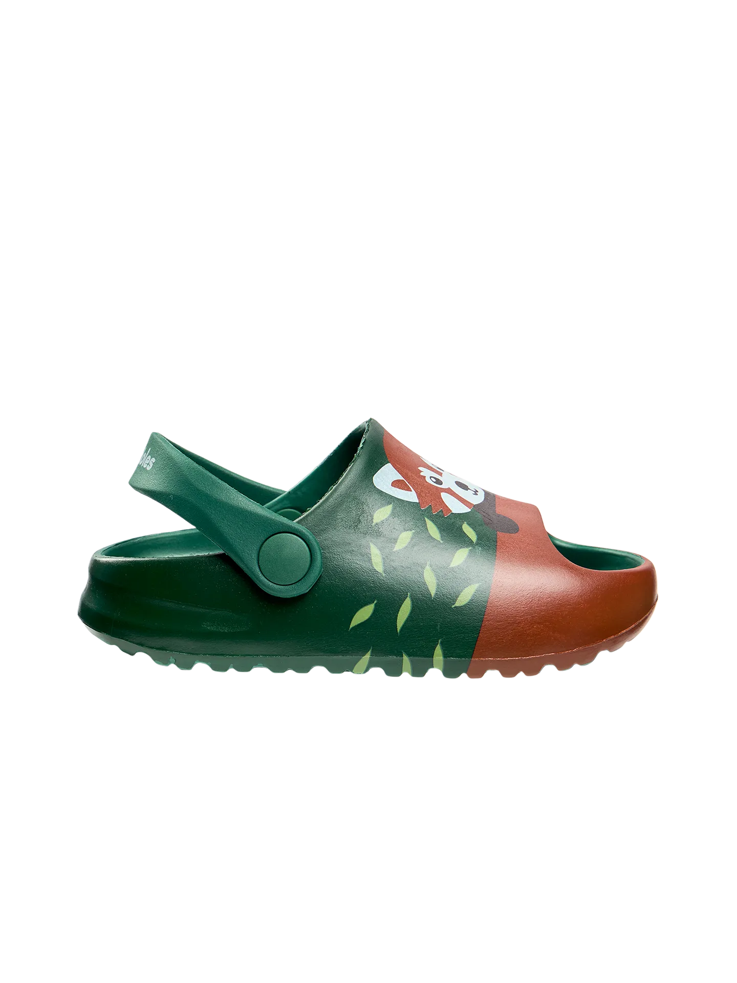 Lustige Baby-Clog-Sandalen mit dicker Sohle Roter Panda - Image 2