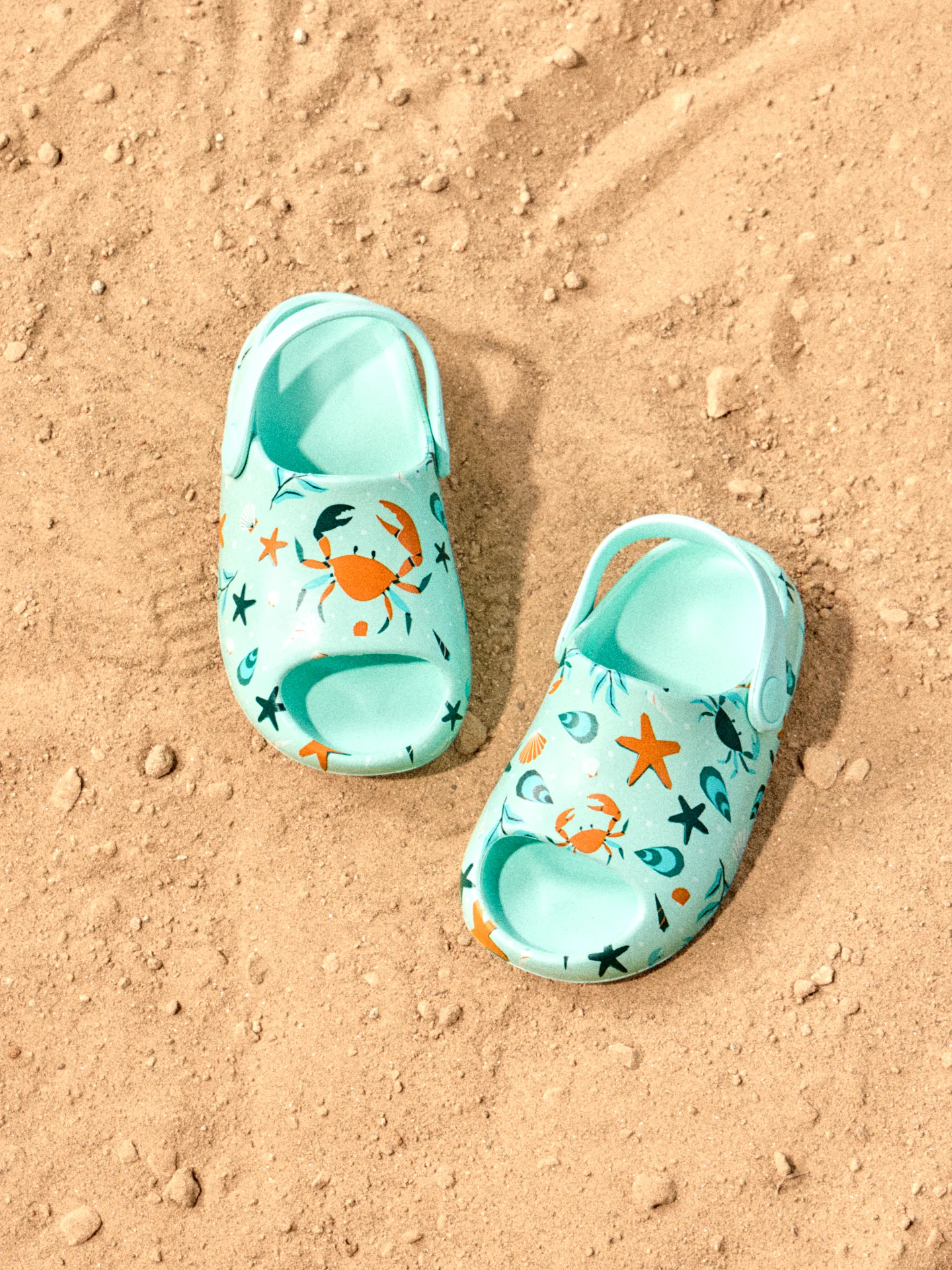 Lustige Baby-Clog-Sandalen mit dicker Sohle Muscheln - Image 4