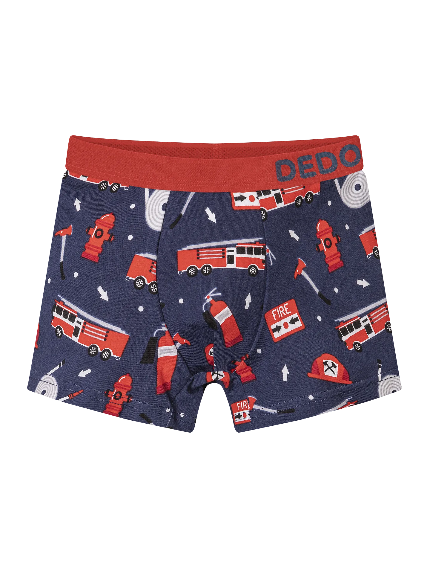 Lustige Boxershorts für Jungen Feuerwehrmann