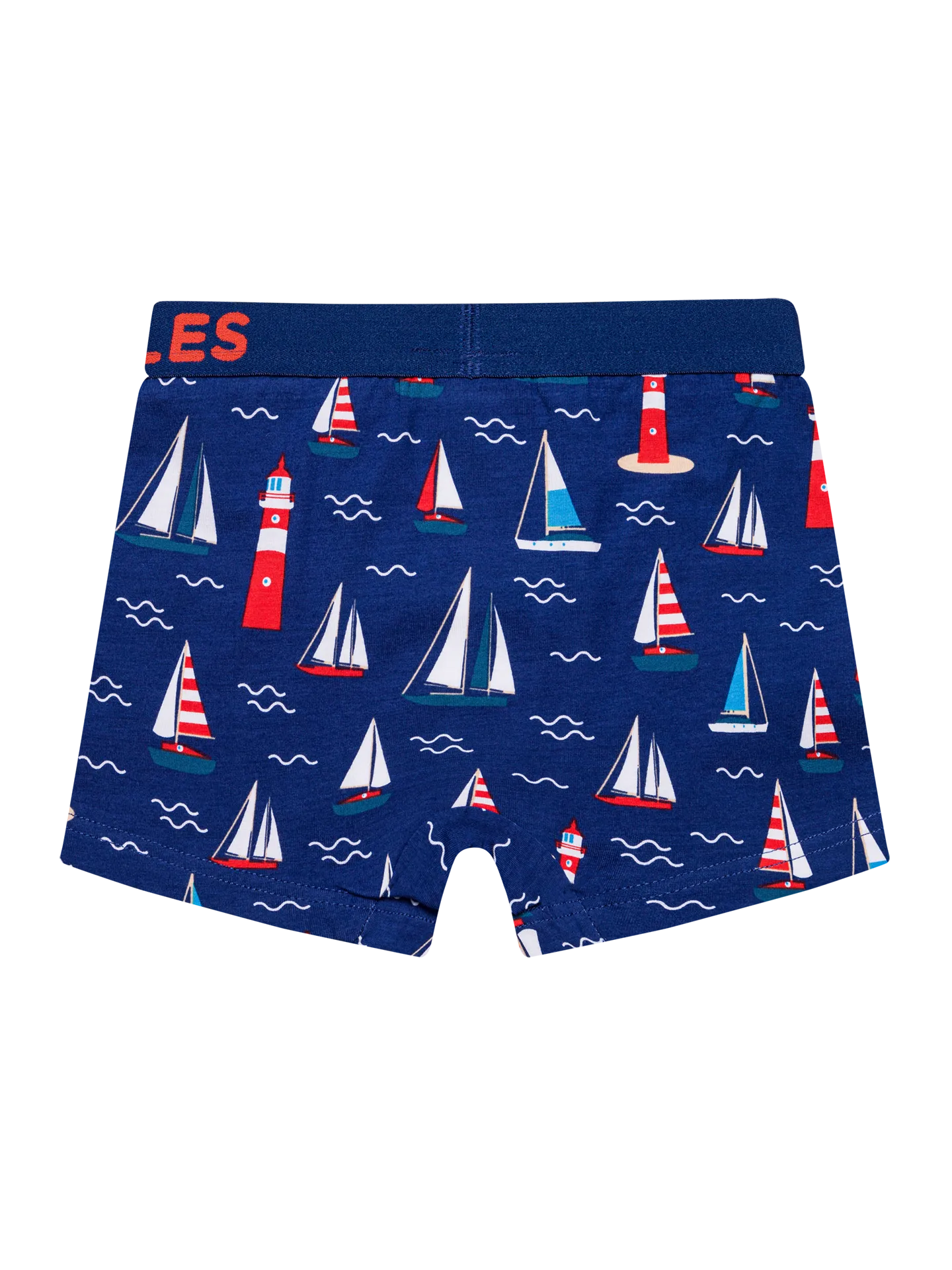 Lustige Boxershorts für Jungen Leuchtturm und Segelboote - Image 2