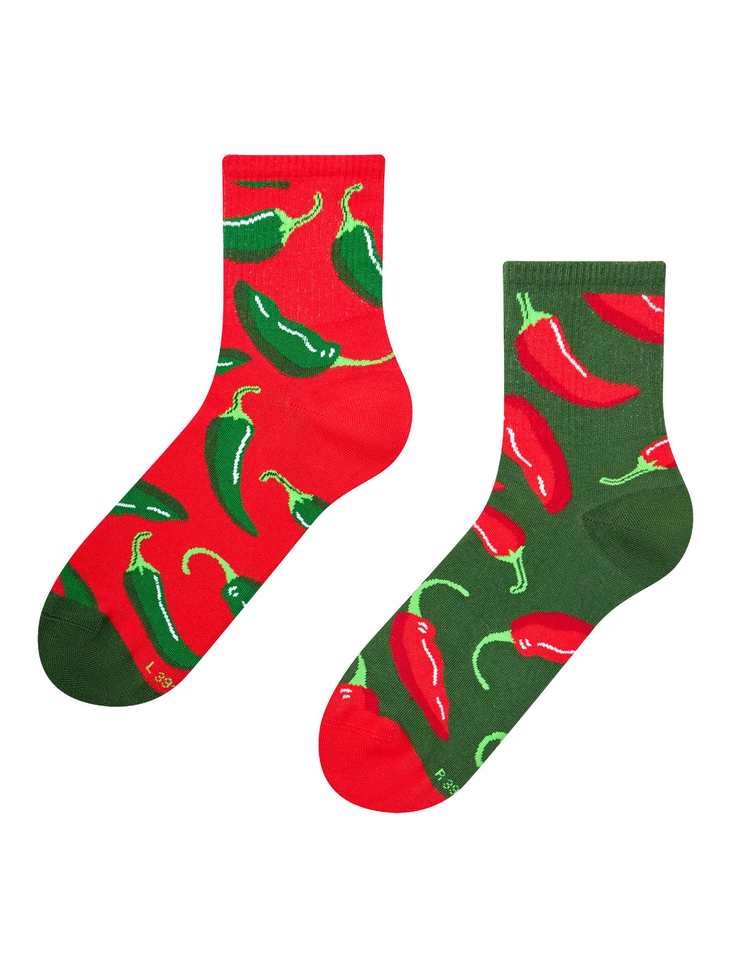 Crewsocken Chilischoten