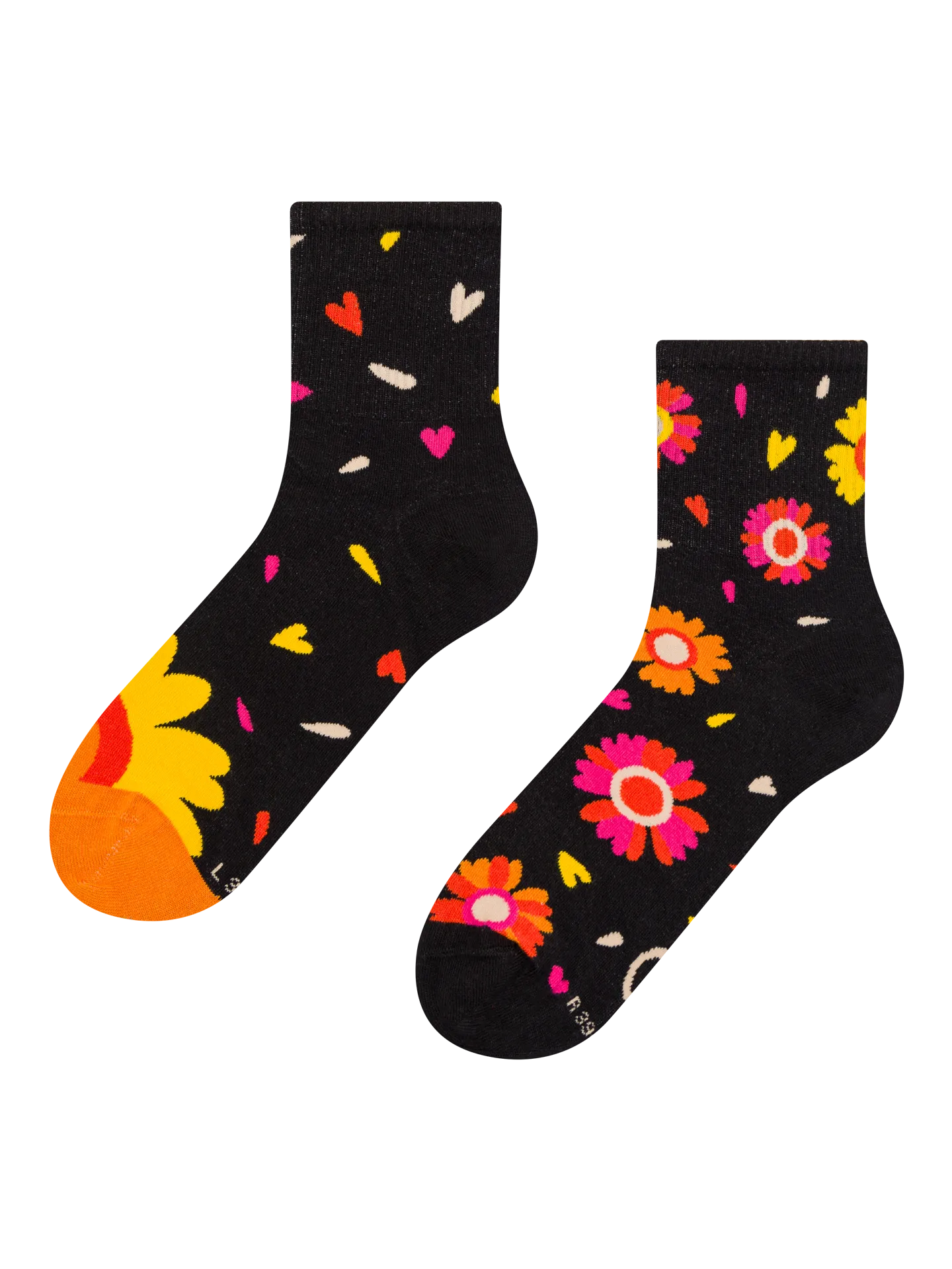 Lustige Crewsocken Liebt mich, liebt mich nicht