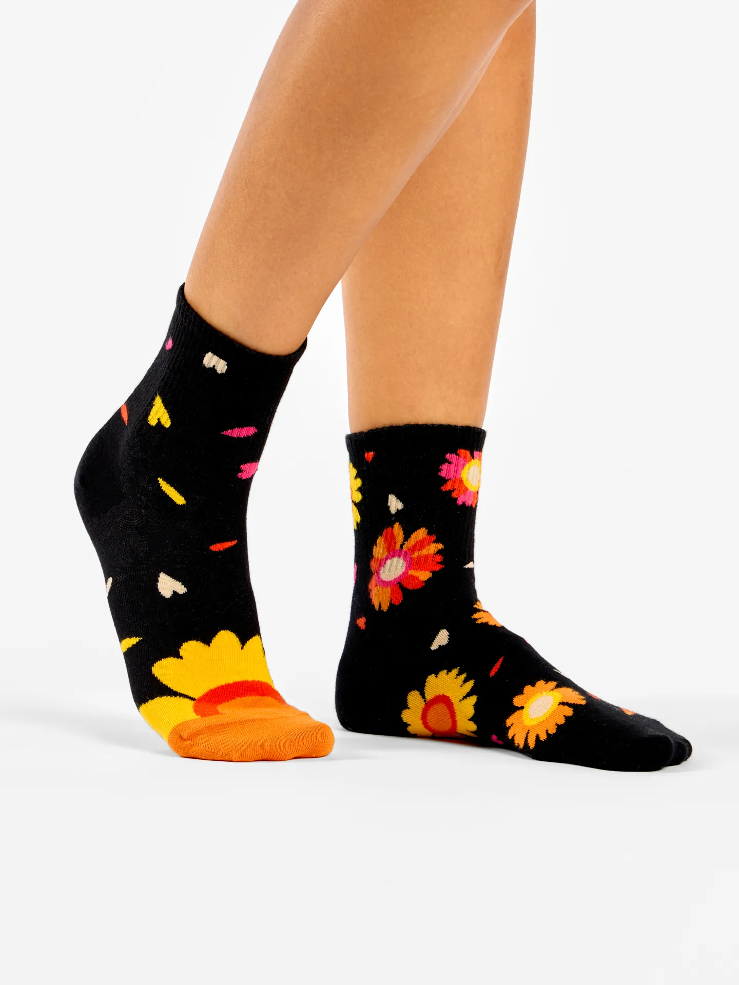 Lustige Crewsocken Liebt mich, liebt mich nicht - Image 3
