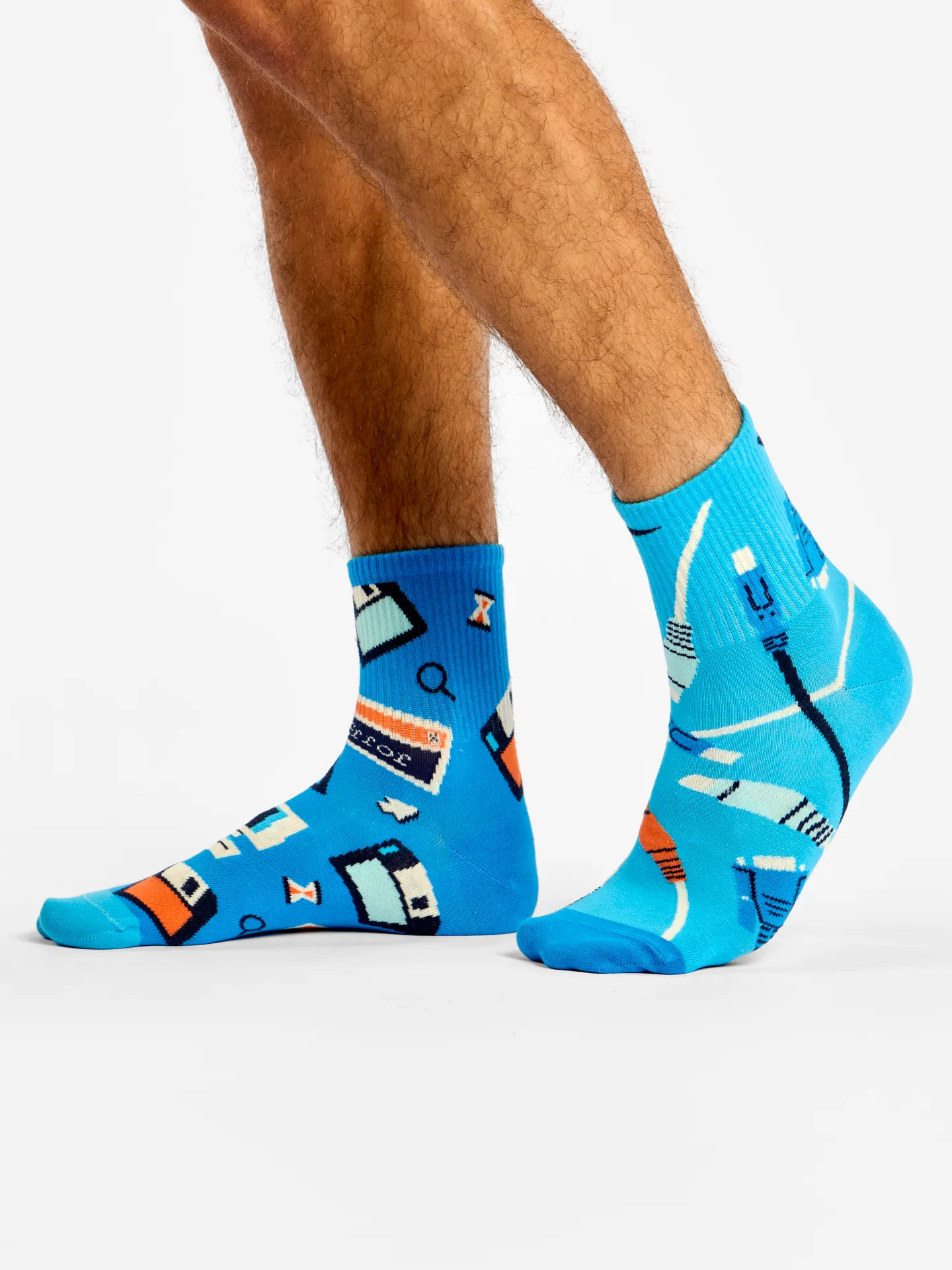 Lustige Crewsocken Retro-IT - Image 2
