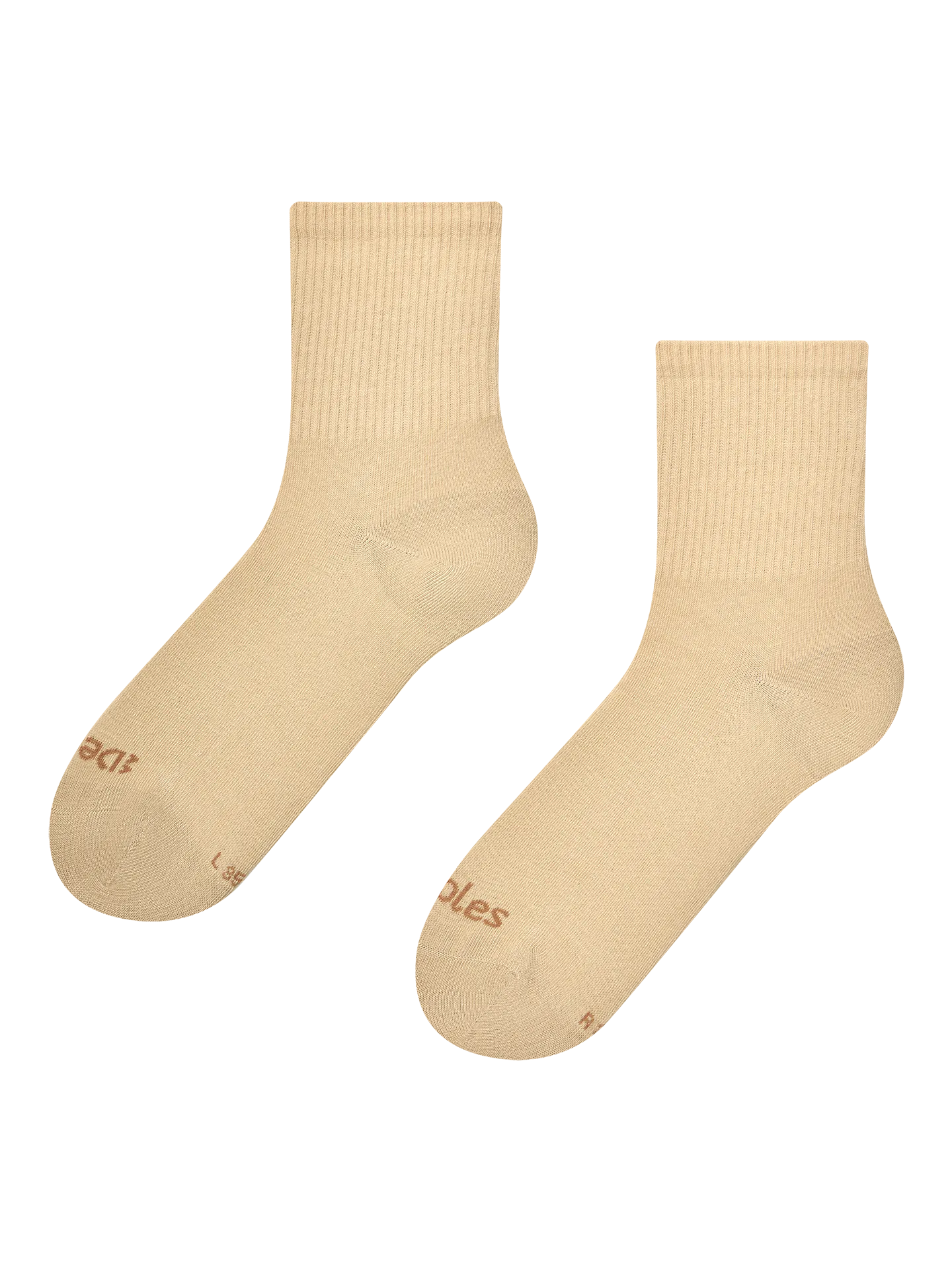Crewsocken Sandbeige