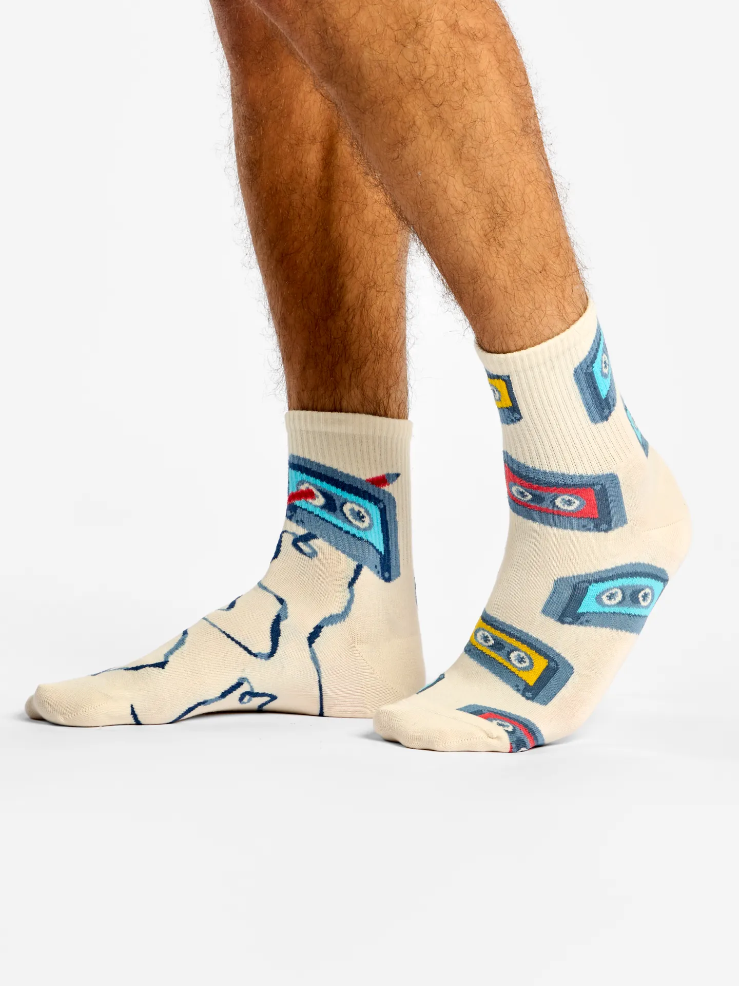 Lustige Crewsocken Musikkassetten - Image 2