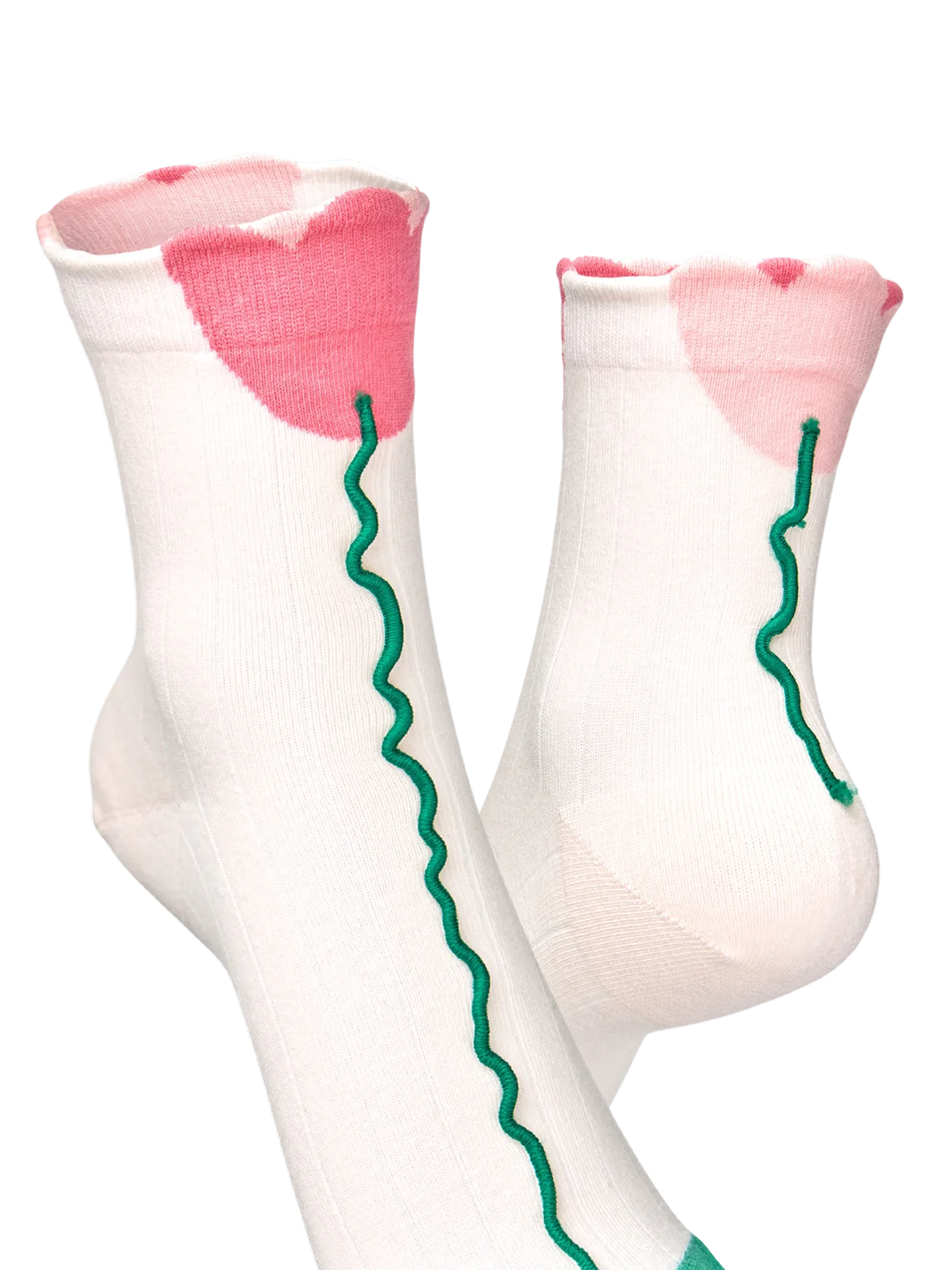 Cutecore-Socken Blühende Tulpen - Image 2