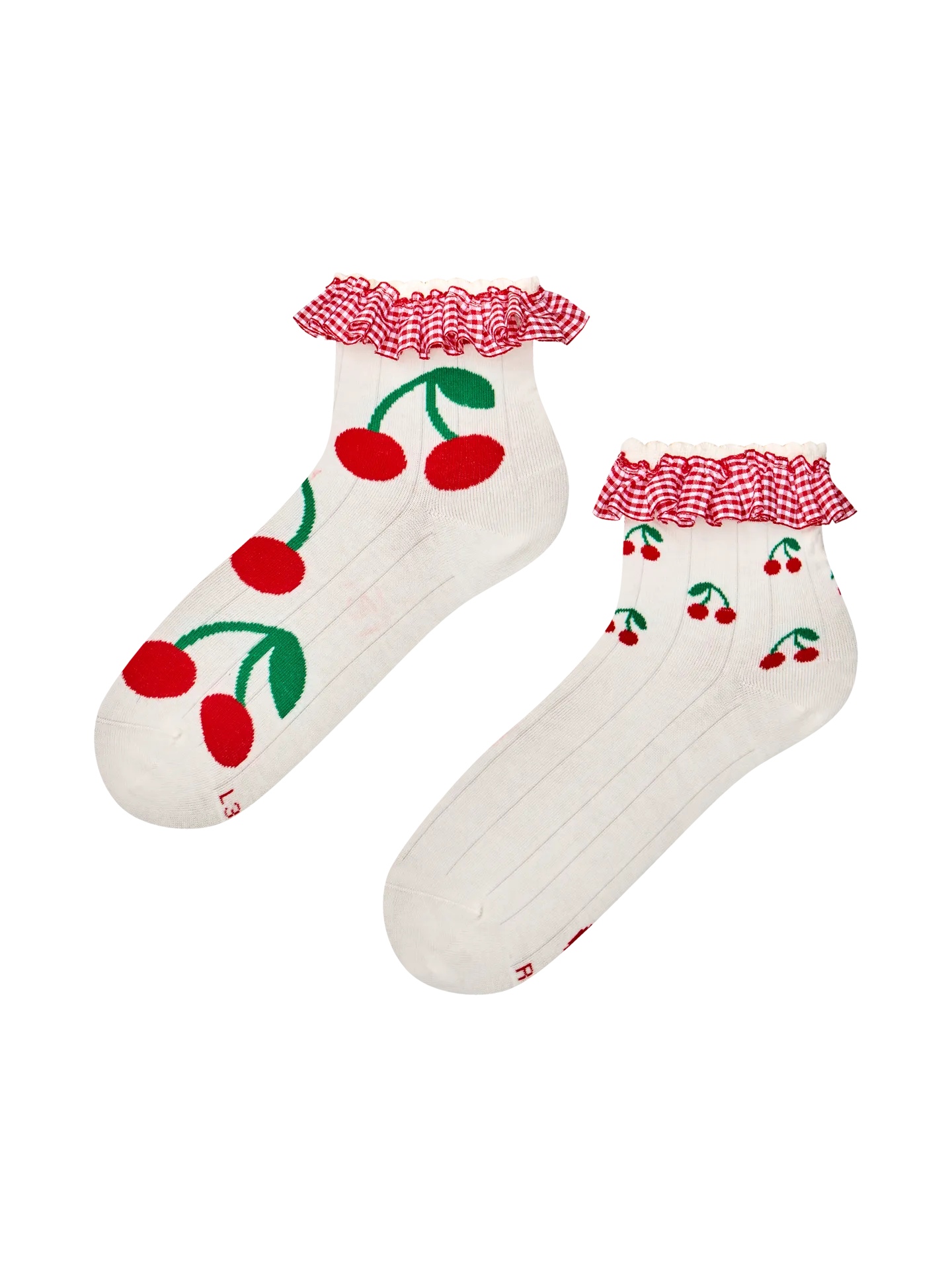 Cutecore-Socken Picknick-Kirschen