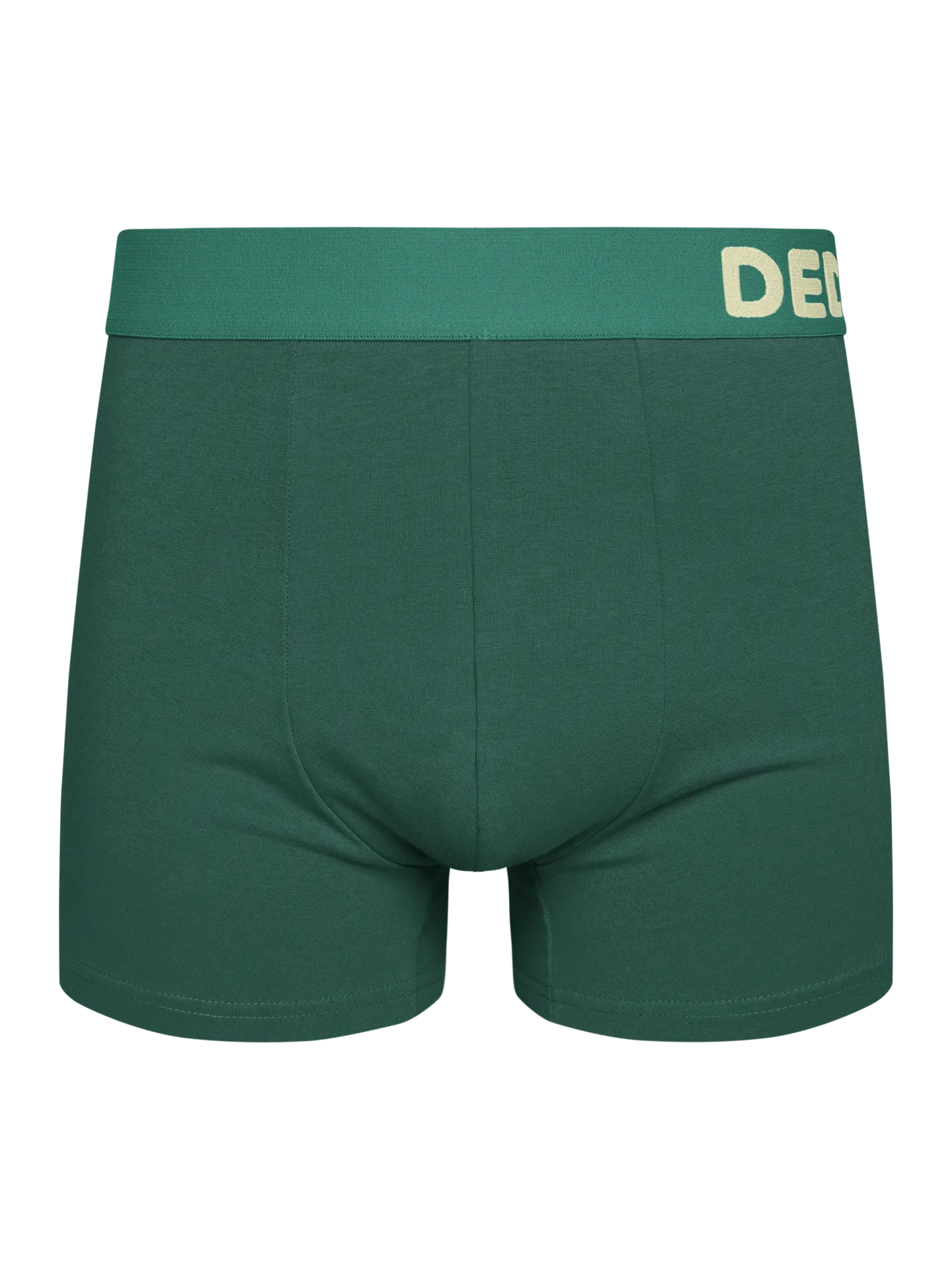 Dunkelsmaragdgrüne Boxershorts für Männer