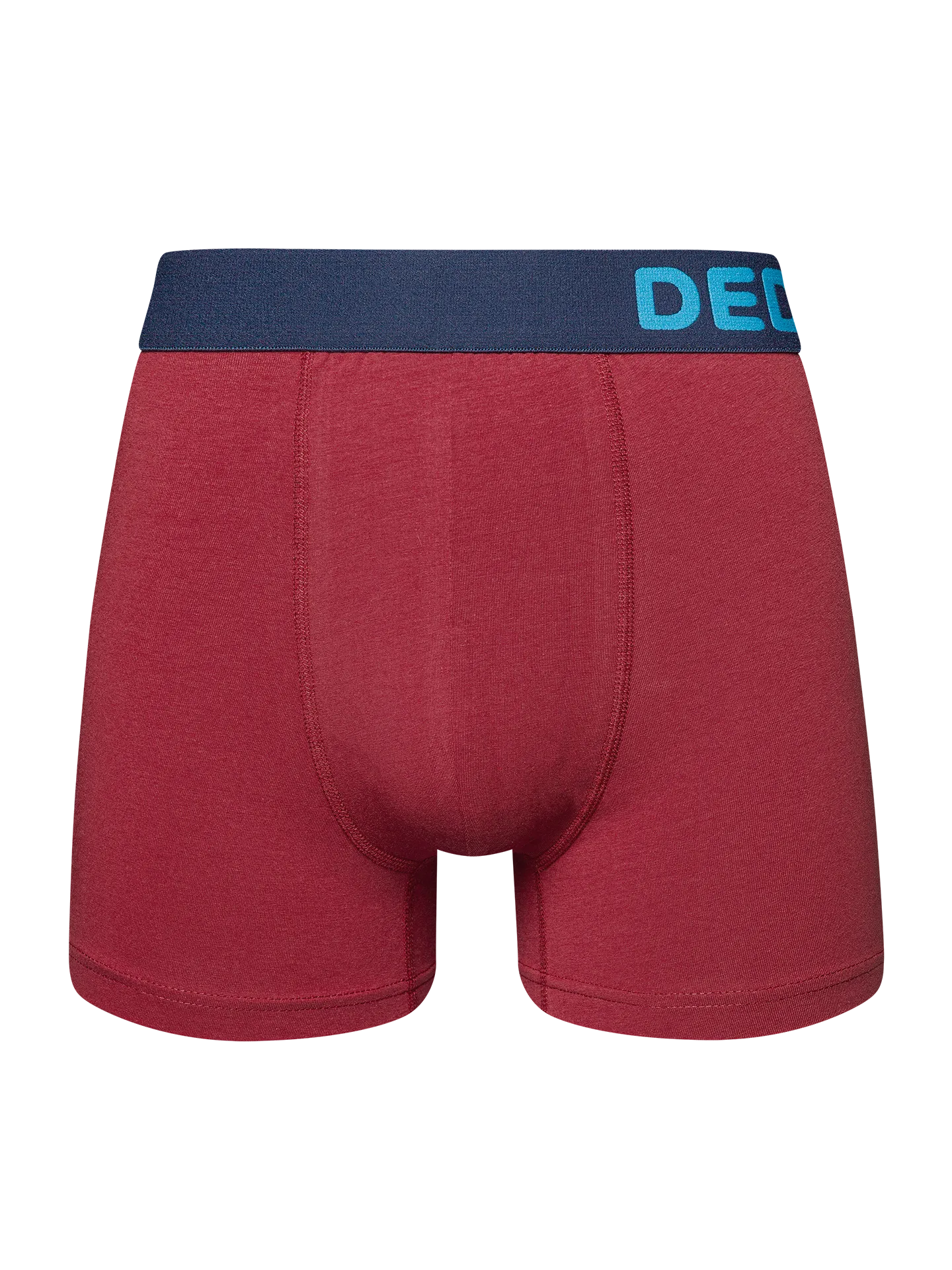 Dunkelrote Boxershorts für Männer