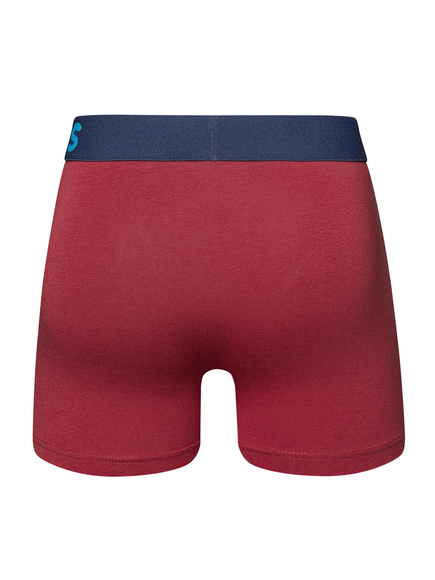 Dunkelrote Boxershorts für Männer - Image 2