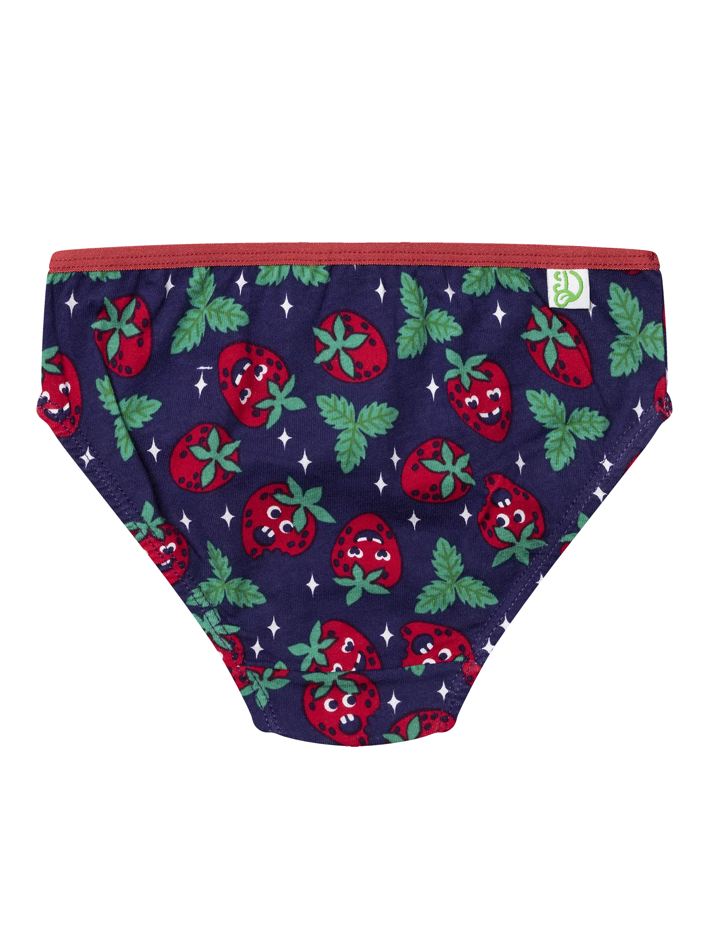 Lustige Höschen für Mädchen Glückliche Erdbeeren - Image 2