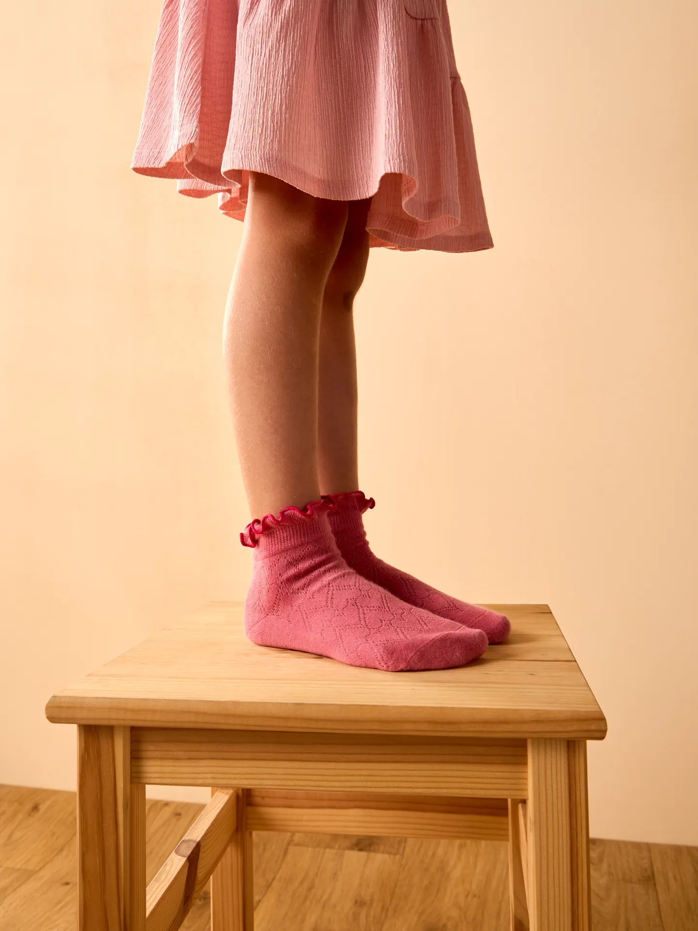 Cutecore-Socken für Mädchen Rote Herzen - Image 3