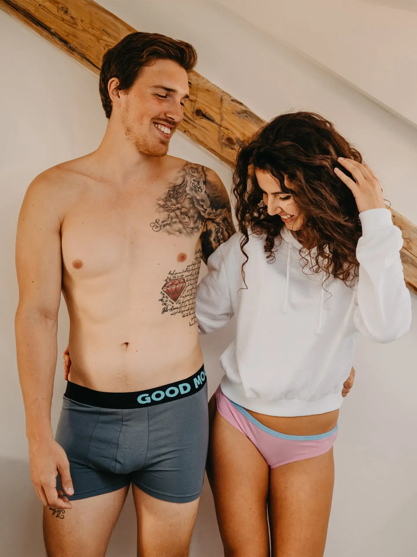 Herren Boxershorts Grau - Image 3