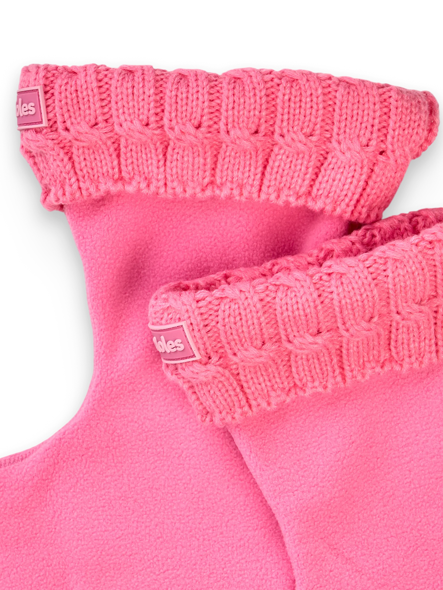 Isolierte Stiefelsocken für Regenstiefel Begonie-Rosa - Image 3