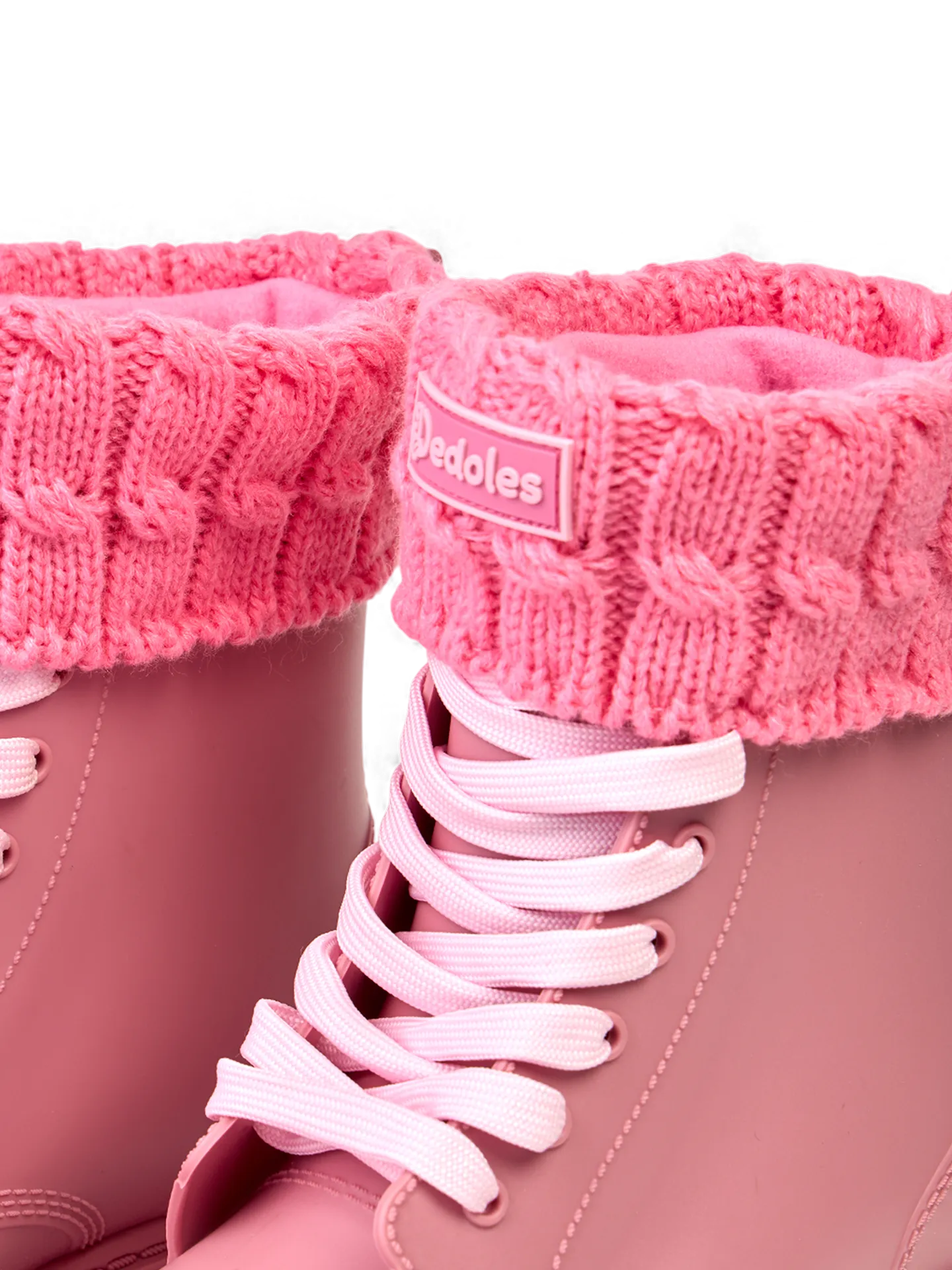 Isolierte Stiefelsocken für Regenstiefel Begonie-Rosa - Image 4
