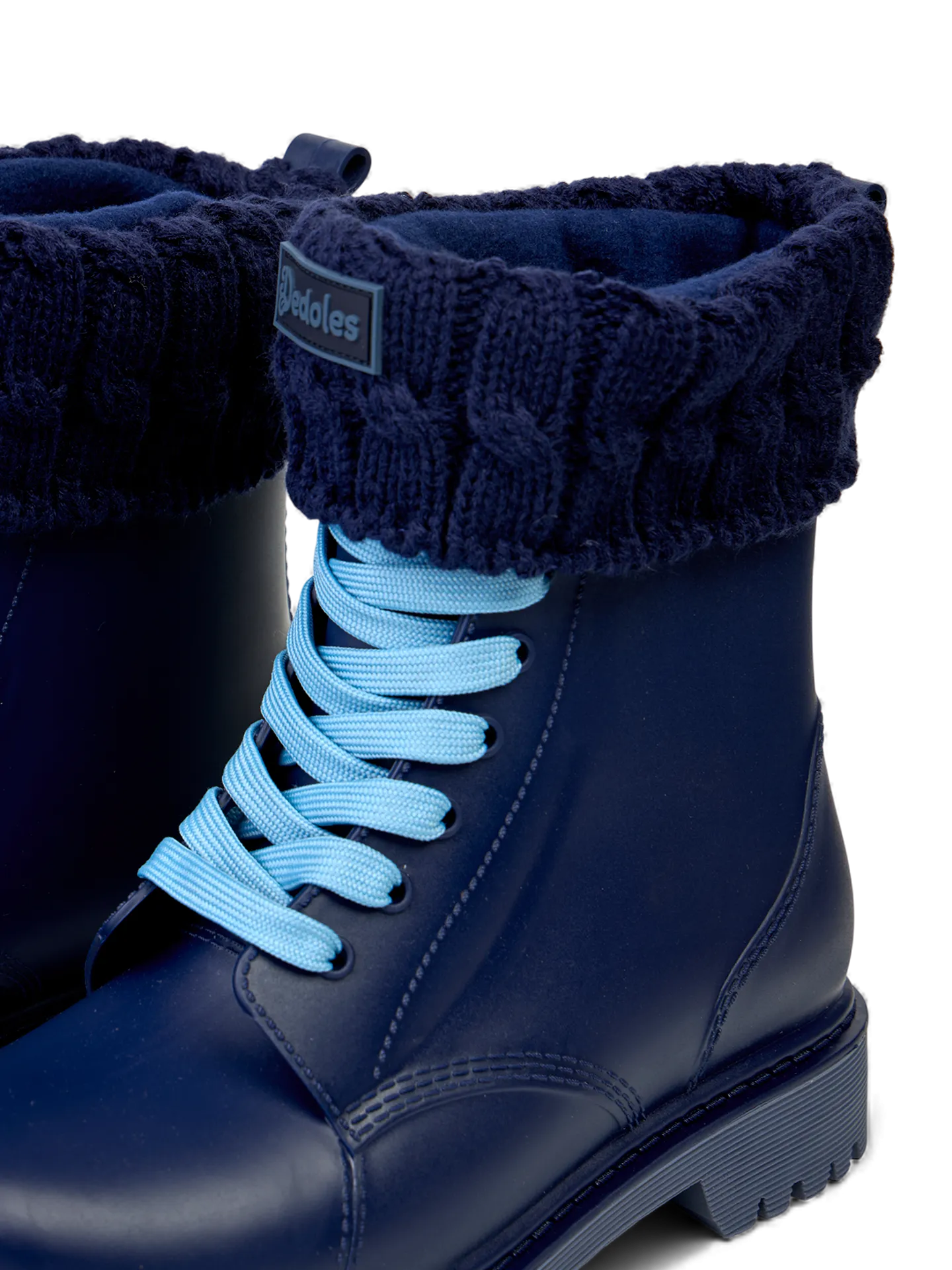 Isolierte Stiefelsocken für Regenstiefel Tiefblau - Image 3