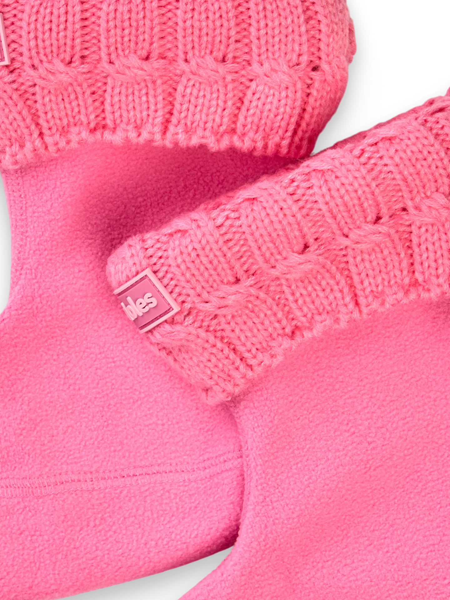 Isolierte Kinder-Stiefelsocken für Regenstiefel Begonie-Rosa - Image 2