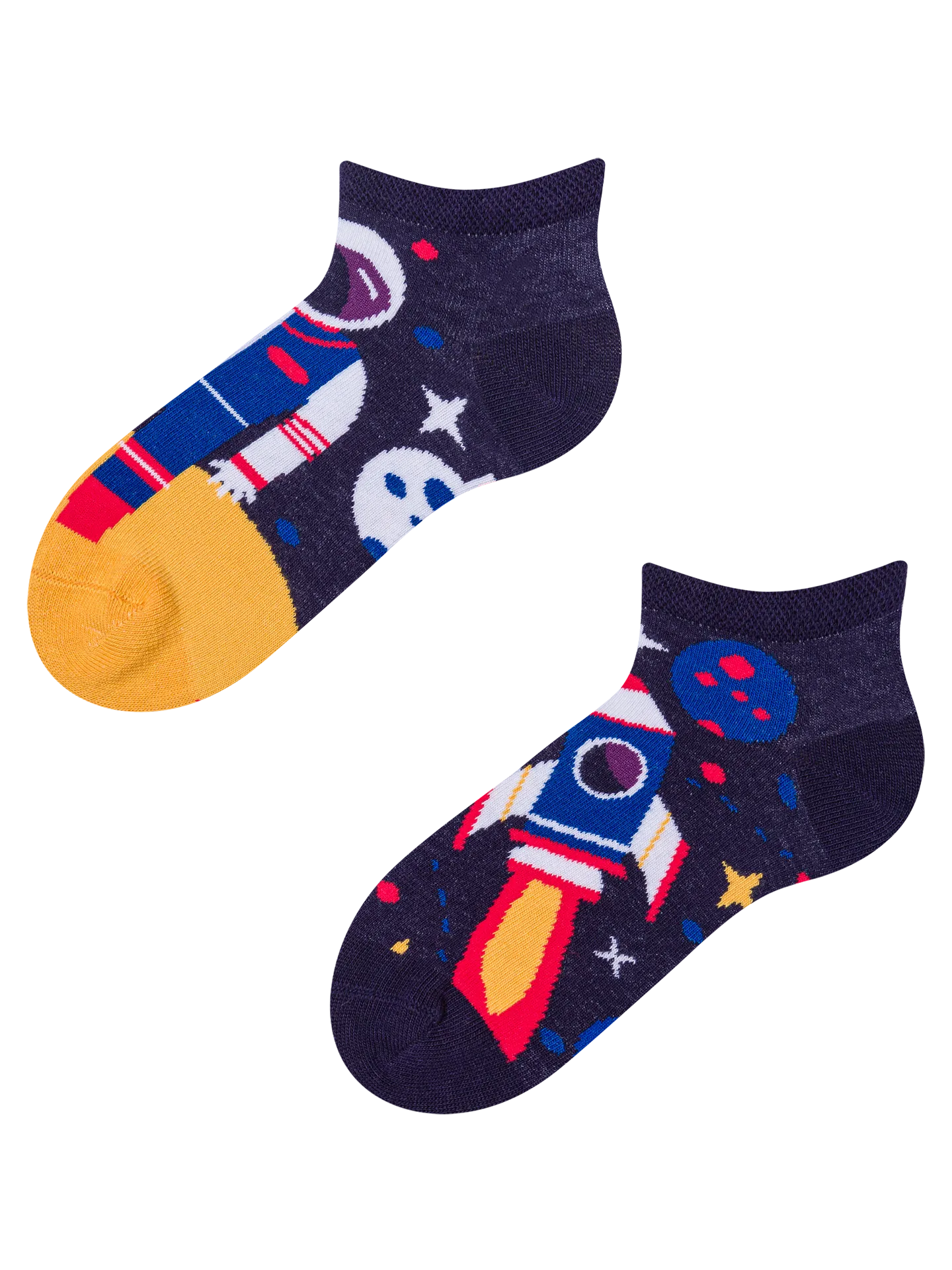 Lustige Knöchelsocken für Kinder Astronaut