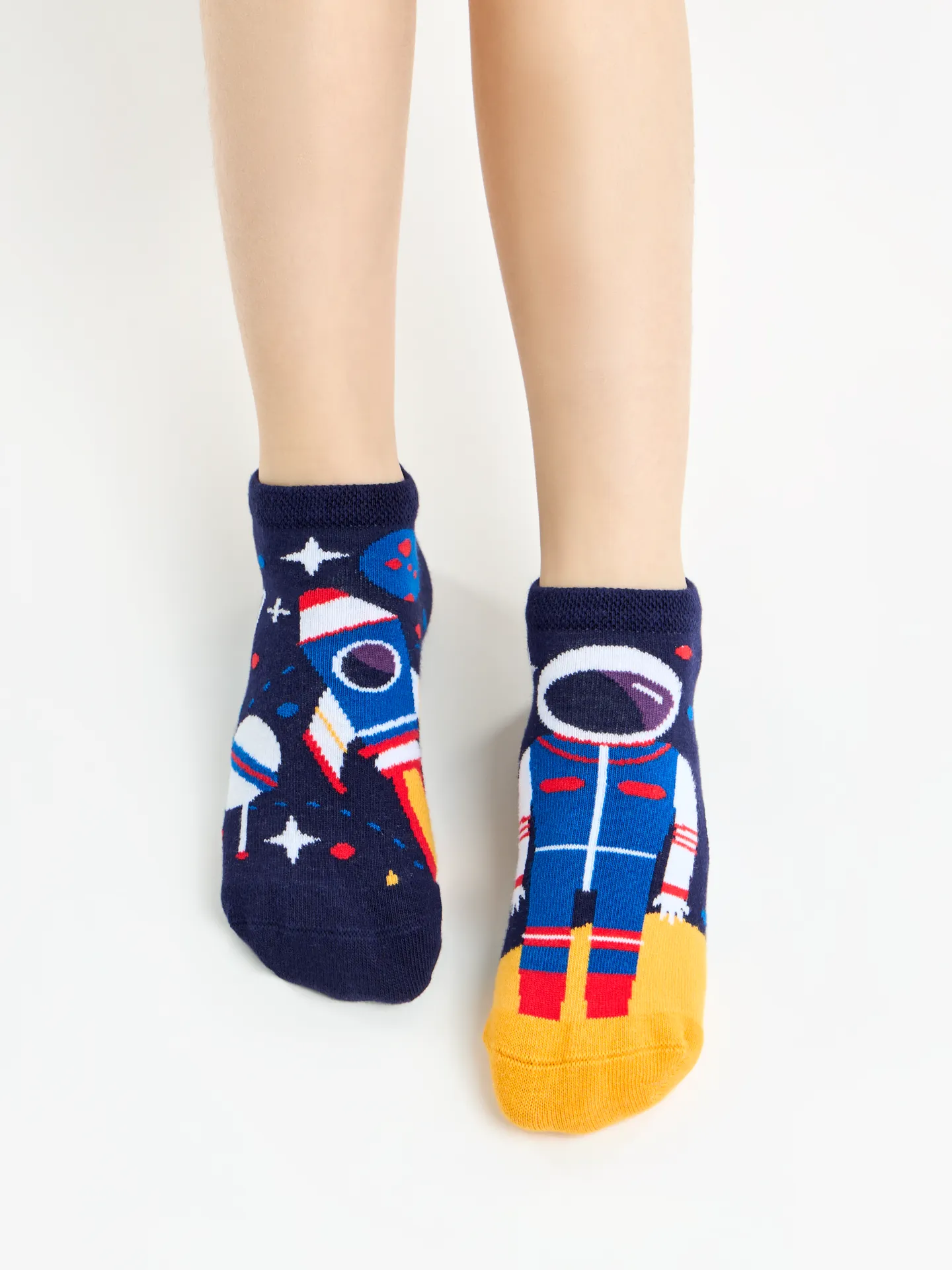 Lustige Knöchelsocken für Kinder Astronaut - Image 2