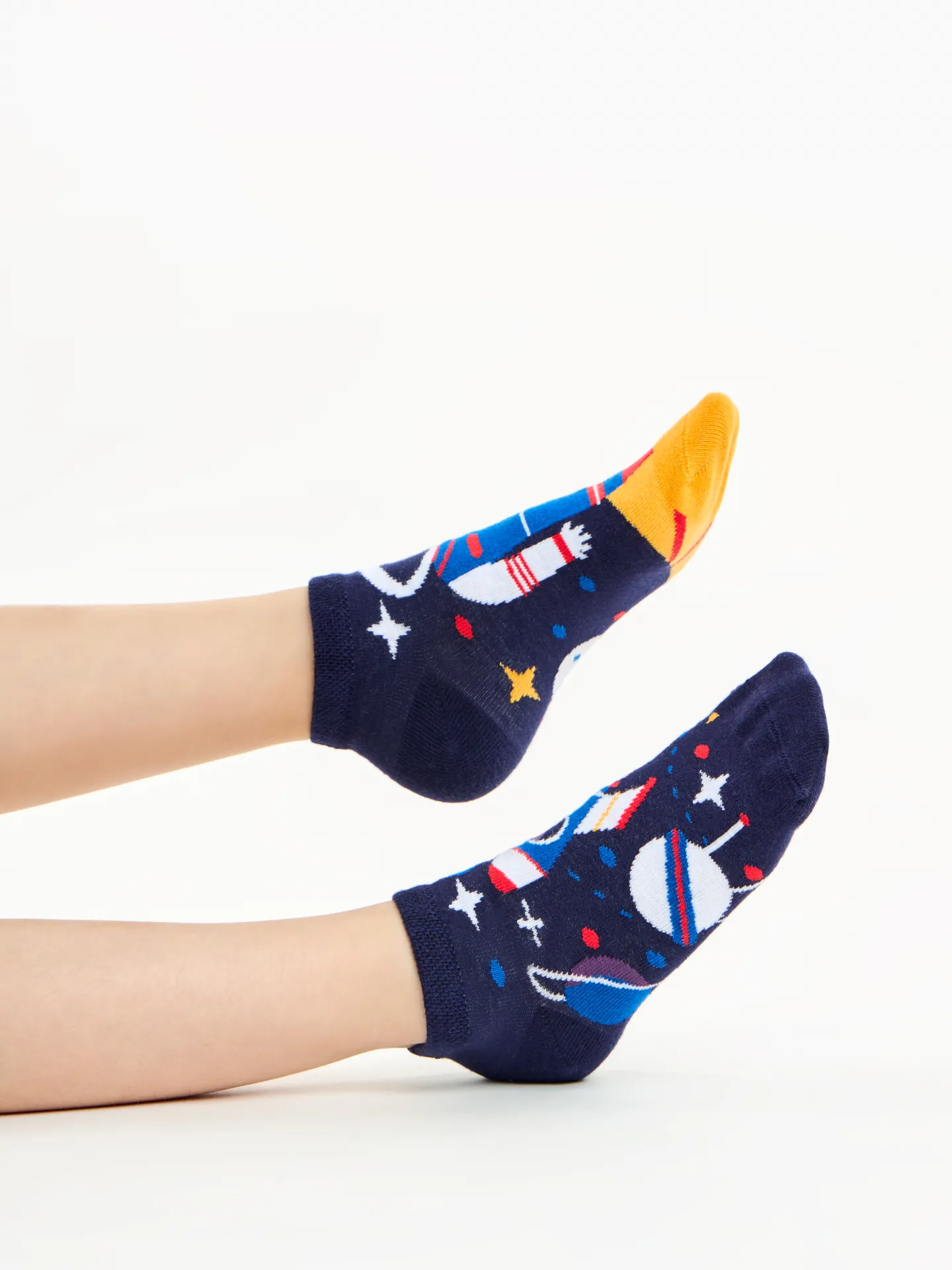 Lustige Knöchelsocken für Kinder Astronaut - Image 3